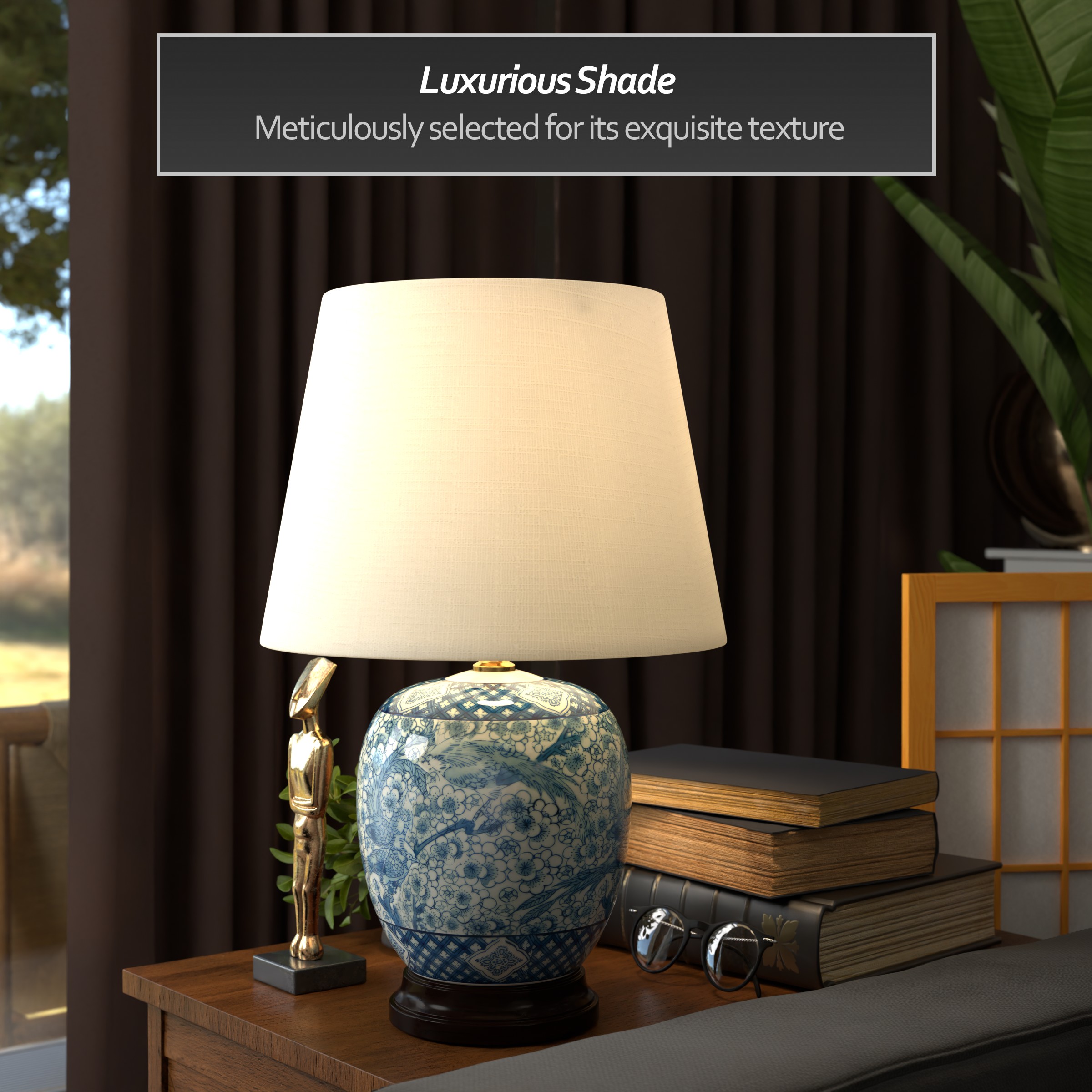 Red Lantern JCO-X9920 Table-Lamps - View #3