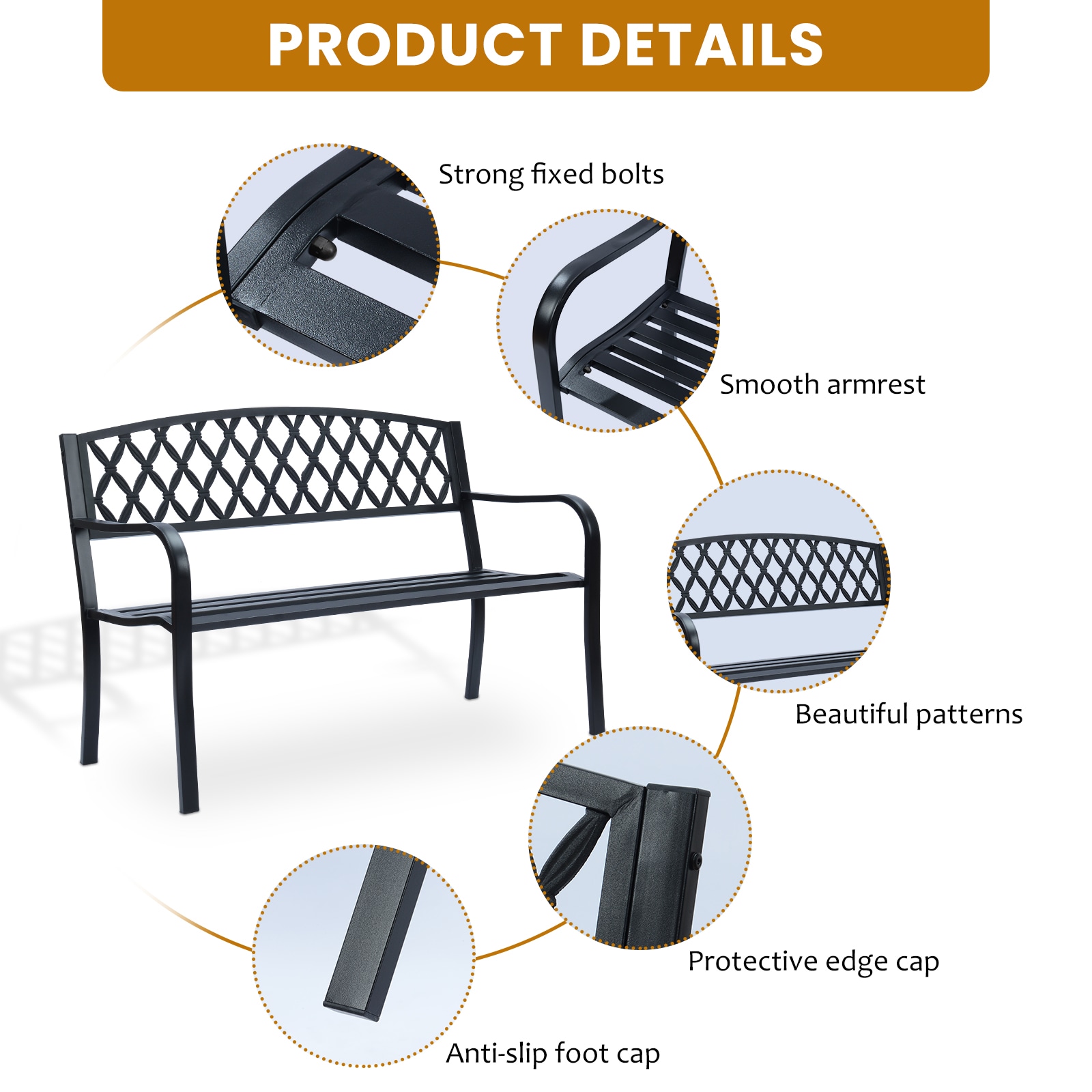 Patio Premier 2L3045 Commercial-Benches - View #3