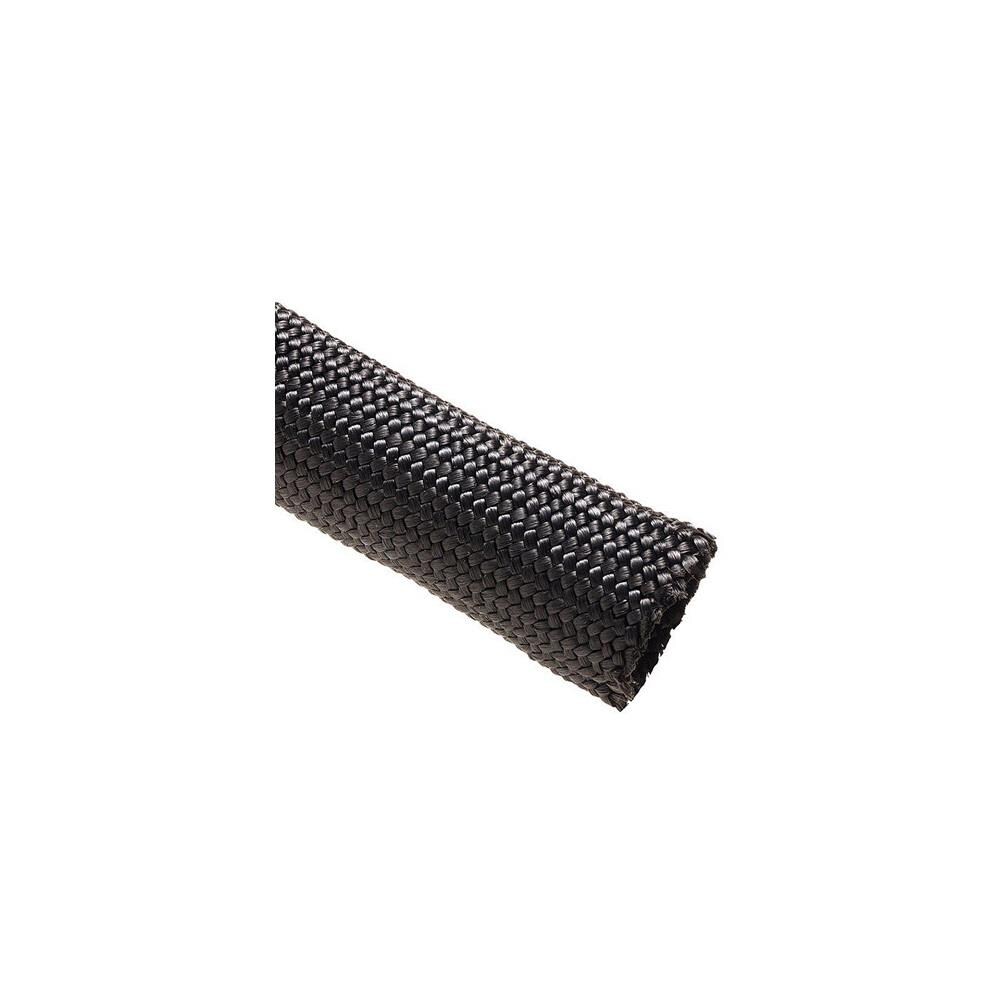 Techflex TCNCD332820  TFX-NMN050BK 0.50 in. Nylon Multifilament Sleeving, Black- 250 ft. Spool