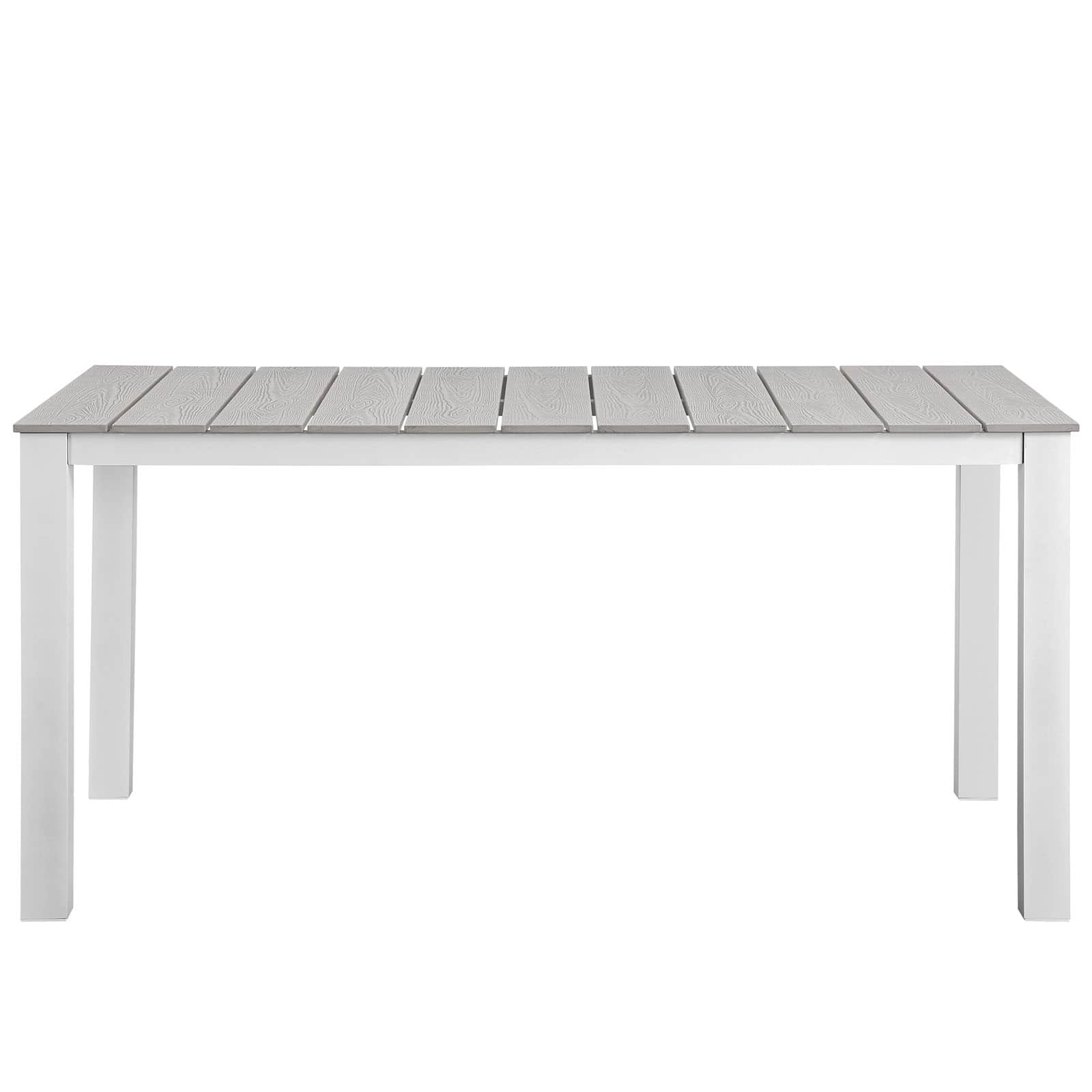Modway EEI-1508-WHI-LGR Patio-Tables - View #2