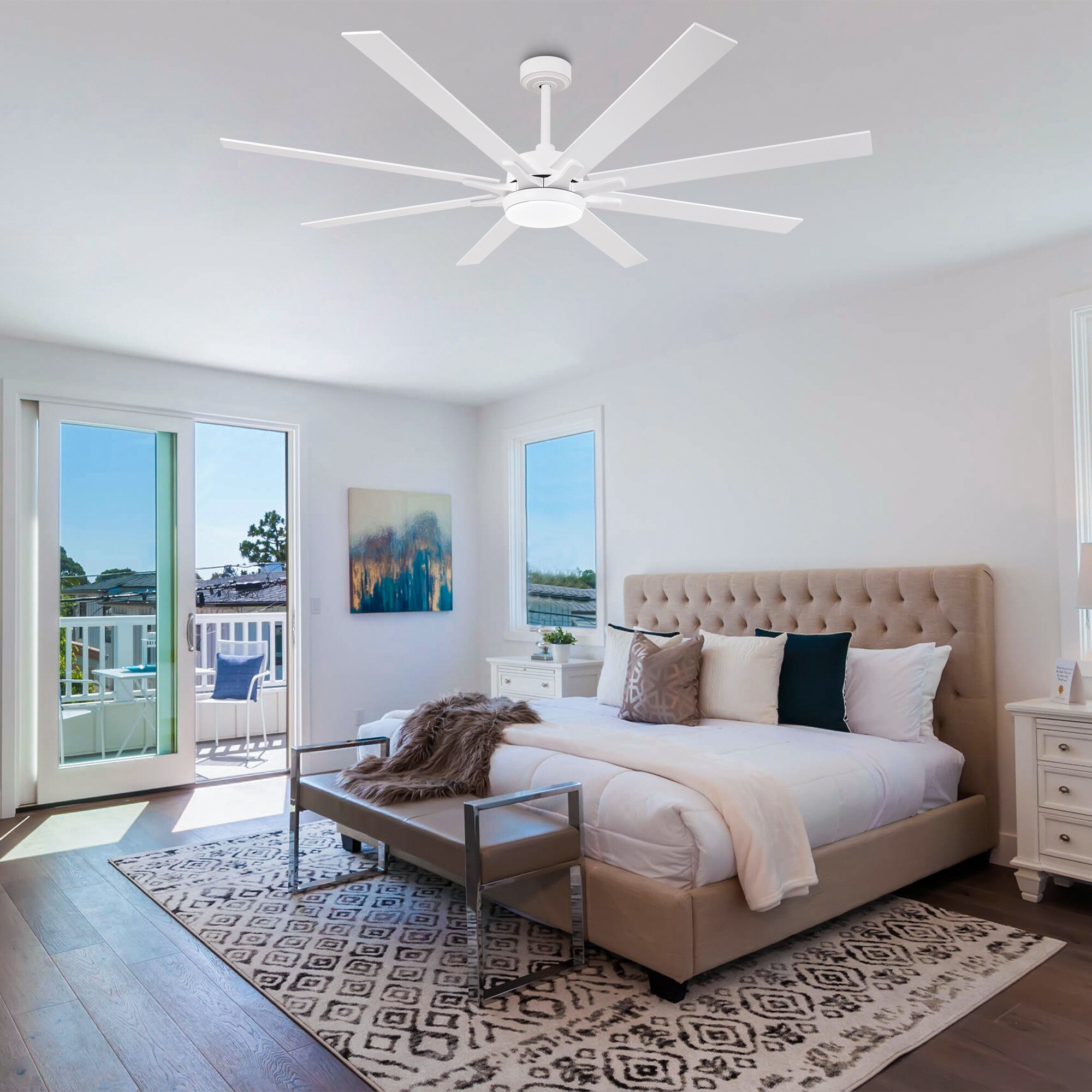 Parrot Uncle F8261WH110V Ceiling-Fans - View #2