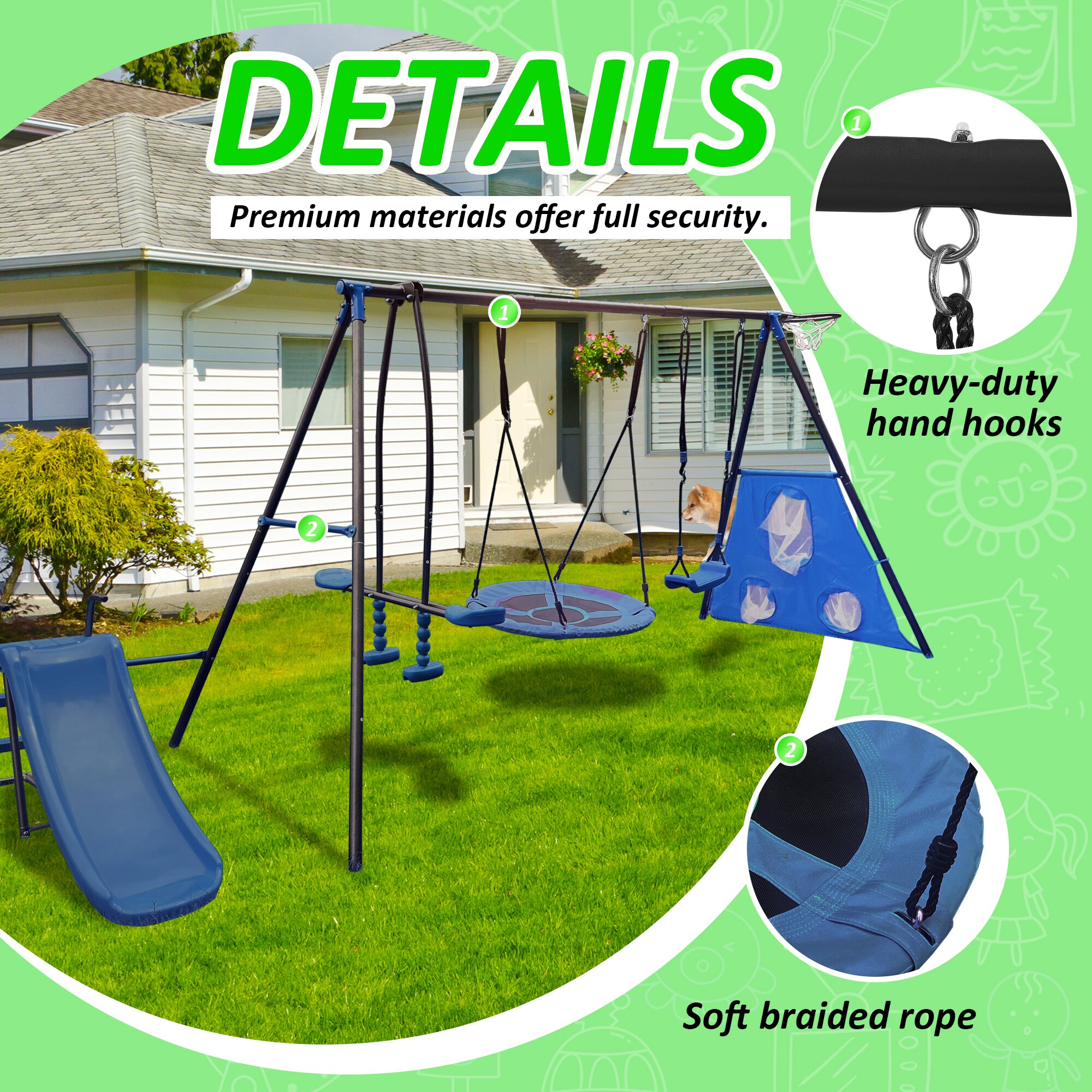 Fun Orange FUNPSQ410 Metal-Playset-Kits - View #5