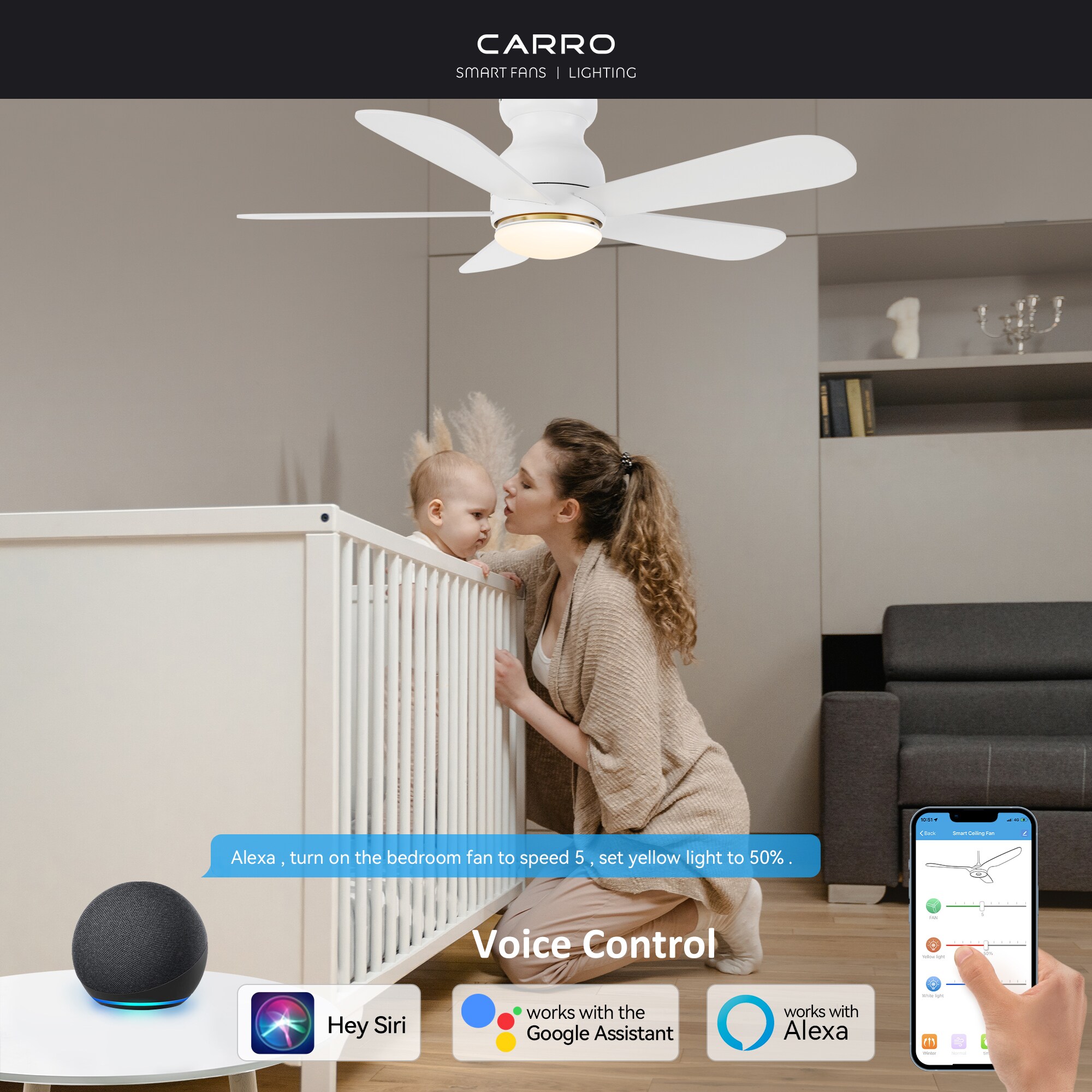 CARRO USA LS485Q-L12-W1-1-FM Ceiling-Fans - View #2