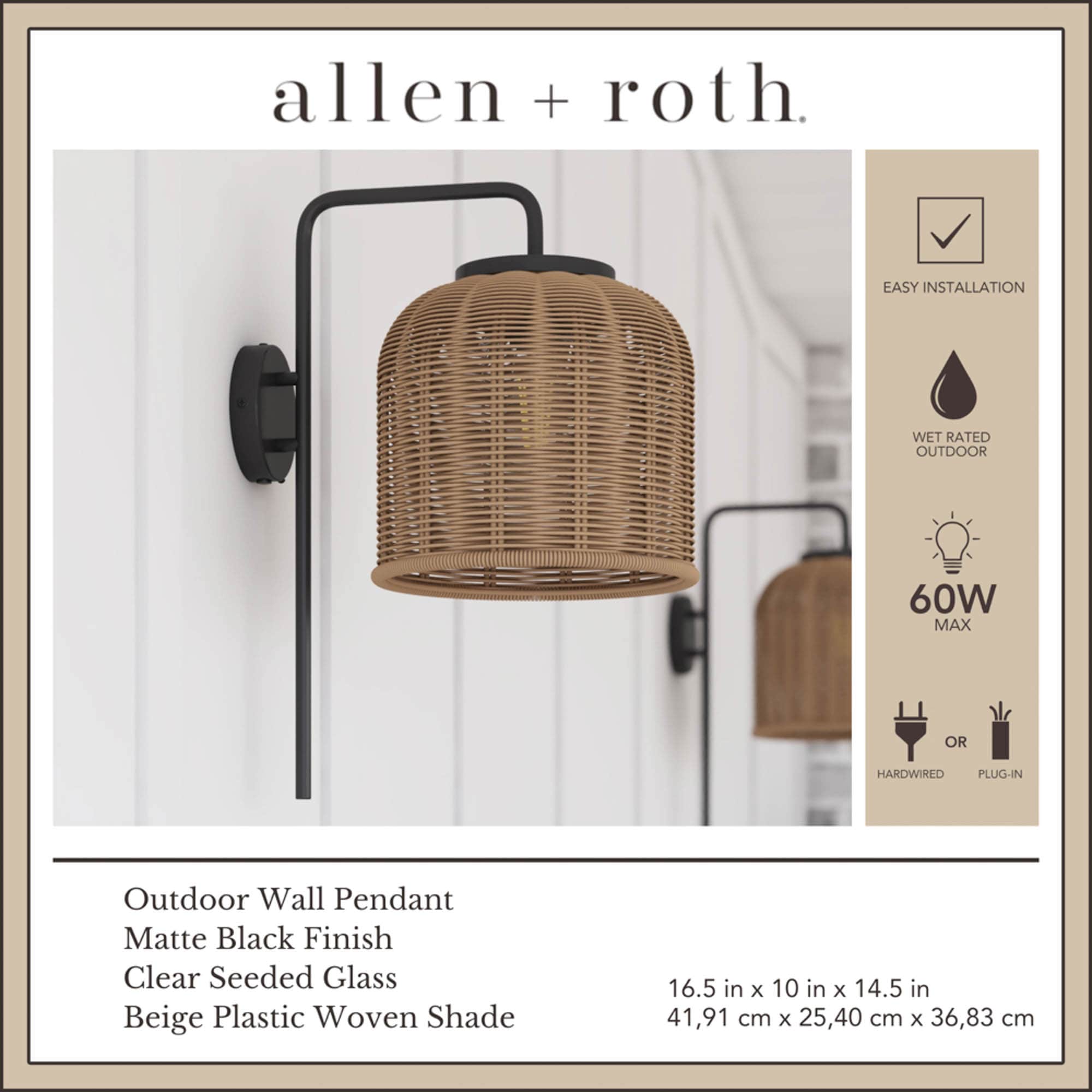 allen + roth 43040 Outdoor-Wall-Lighting - View #3