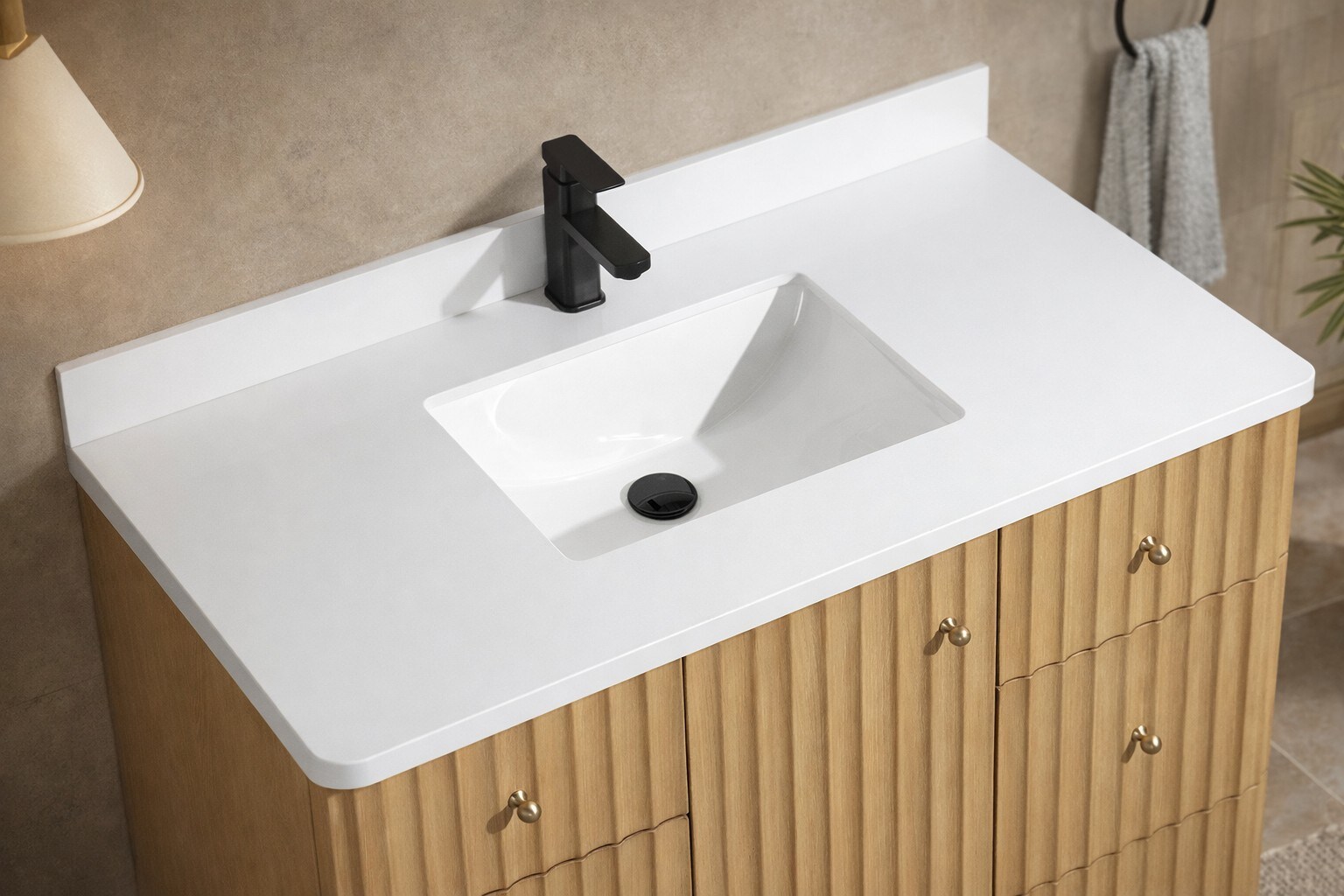 Ari Kitchen & Bath AKB-LAJOLLA-42-WSHOA Bath-Vanity-Combo - View #11