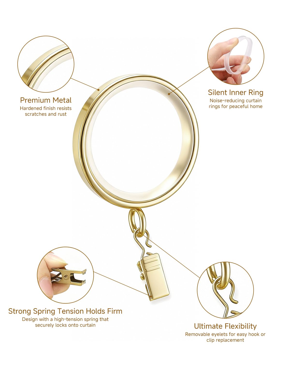 LAIFUCAM LLA0810J311 Curtain-Rings - View #5