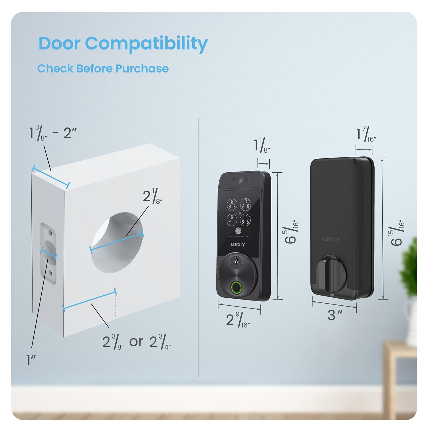 Lockly PGK728WRHKMB Electronic-Door-Locks - View #12