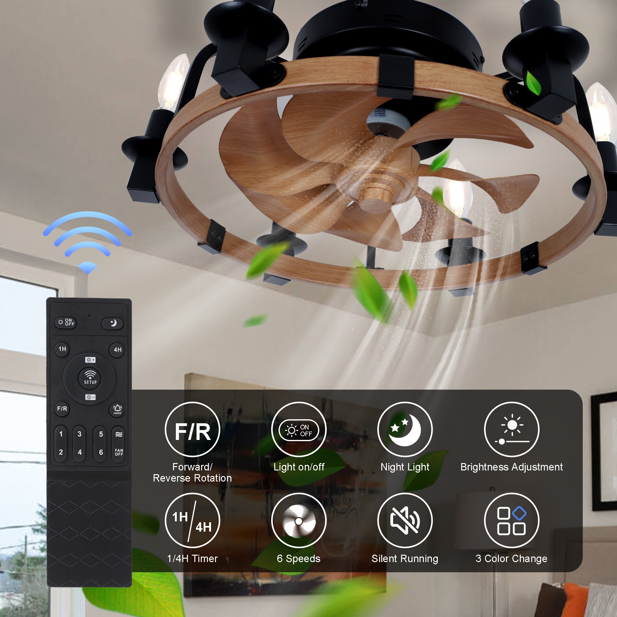 Sunrinx MG9-CF-1 Ceiling-Fans - View #7