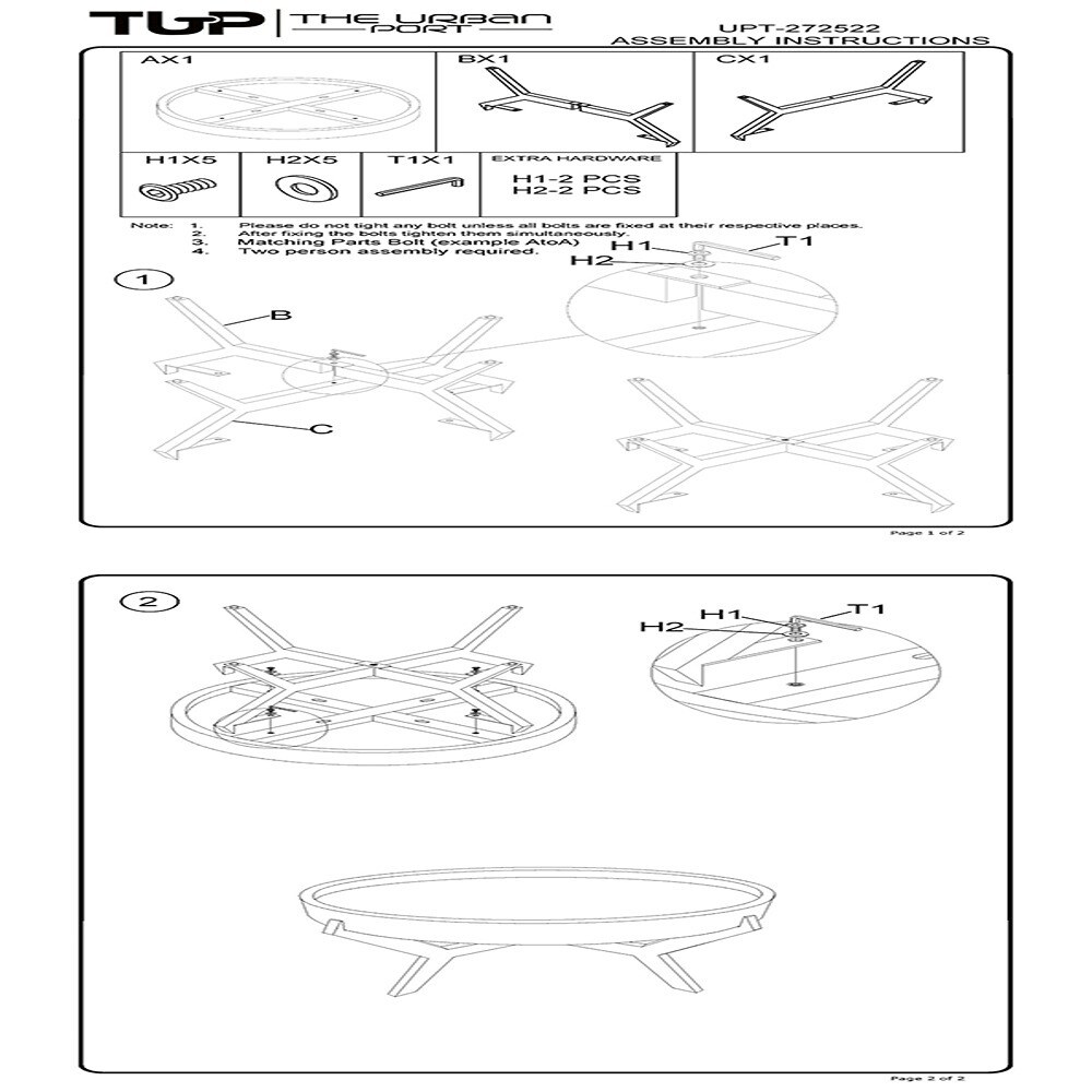 Benzara UPT-272522 Coffee-Tables - View #10