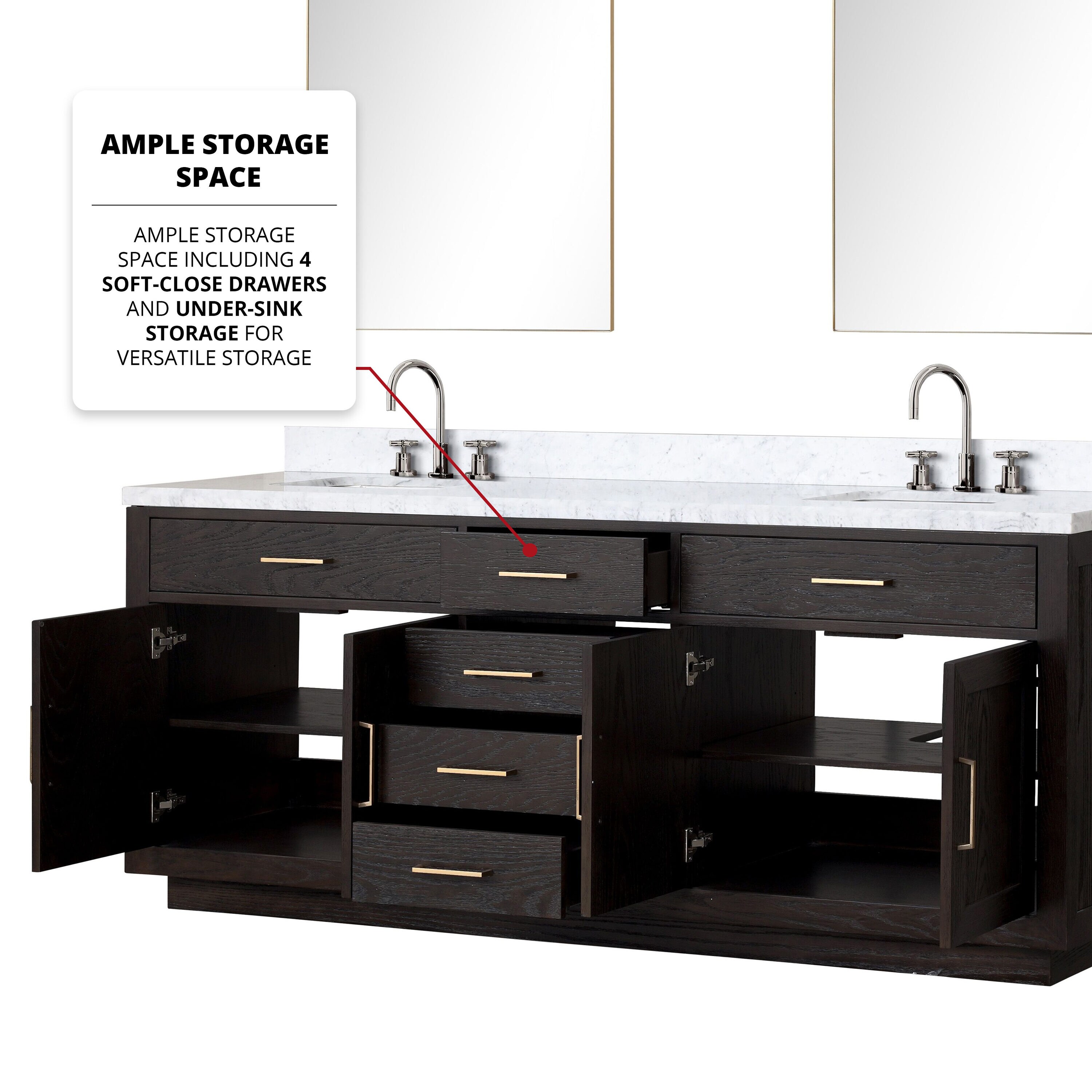 Lexora LVGI84DJ111 Bath-Vanity-Combo - View #8
