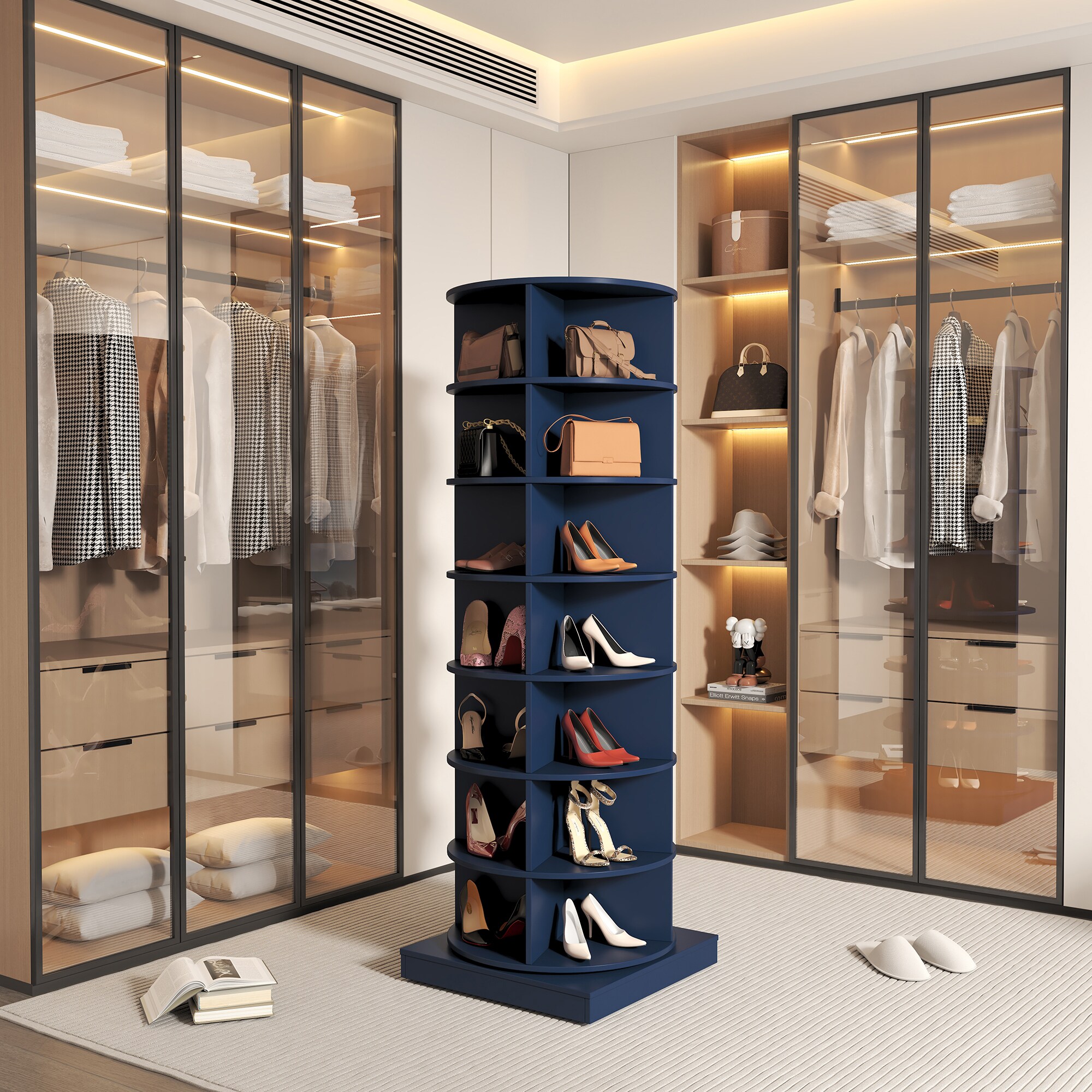 SINOFURN SYC080004BK Shoe-Racks - View #2
