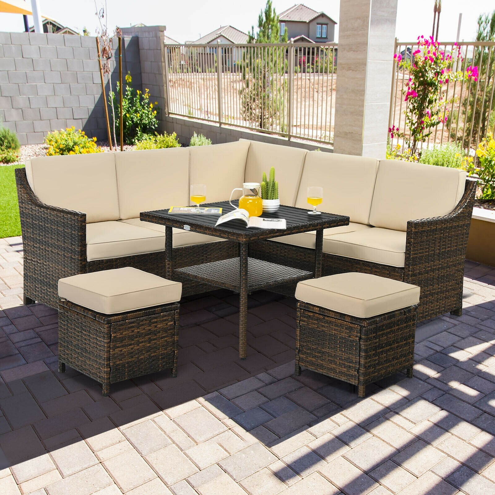 Forclover HBV-HW669 Patio-Conversation-Sets - View #7