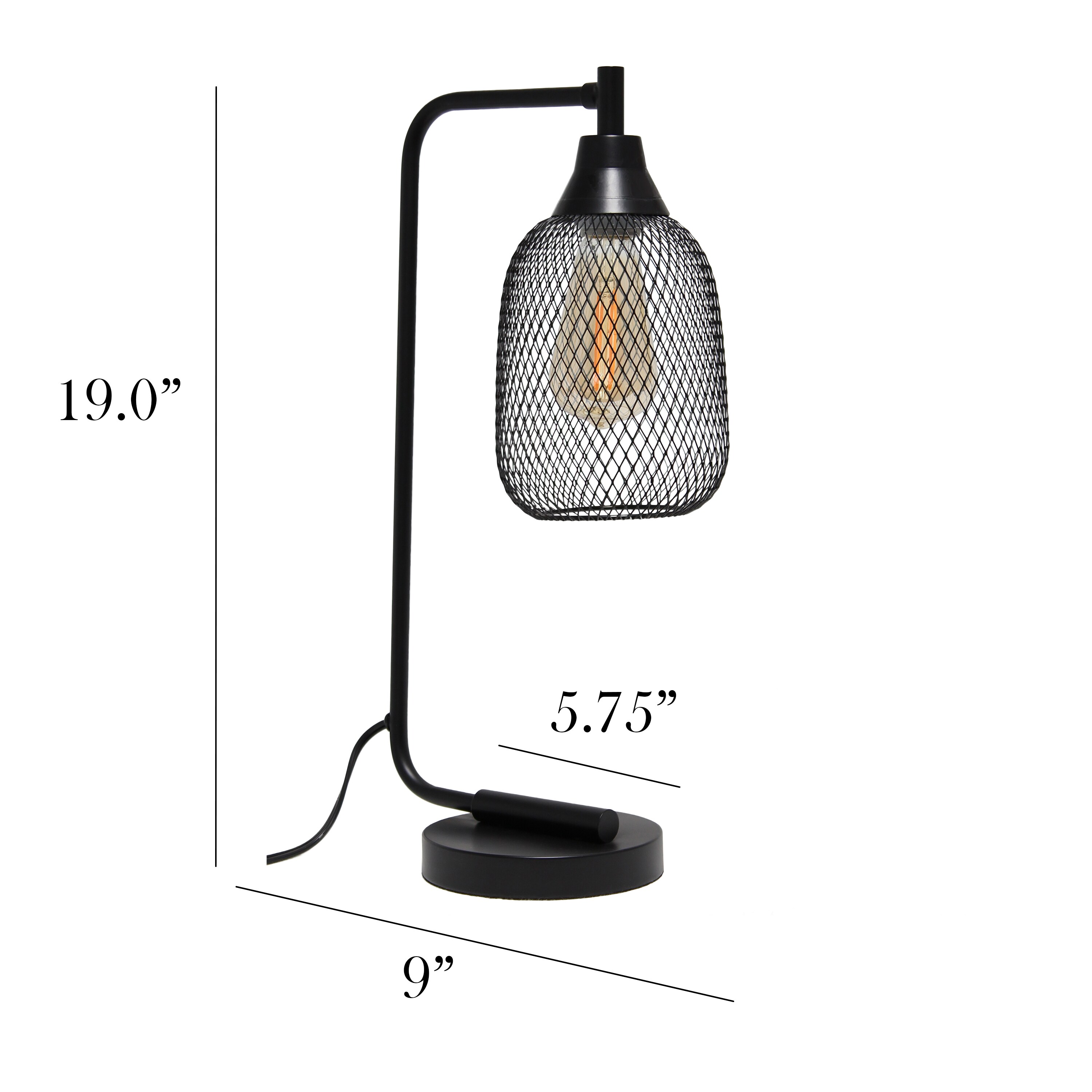 Elegant Designs LD1060-BLK-LB Desk-Table-Lamps - View #3
