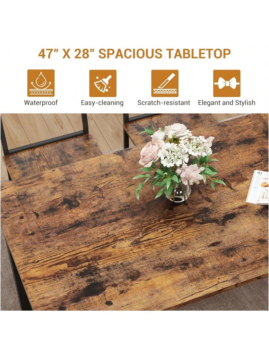 IdealHouse LW-JAS-4SBX Dining-Tables - View #7