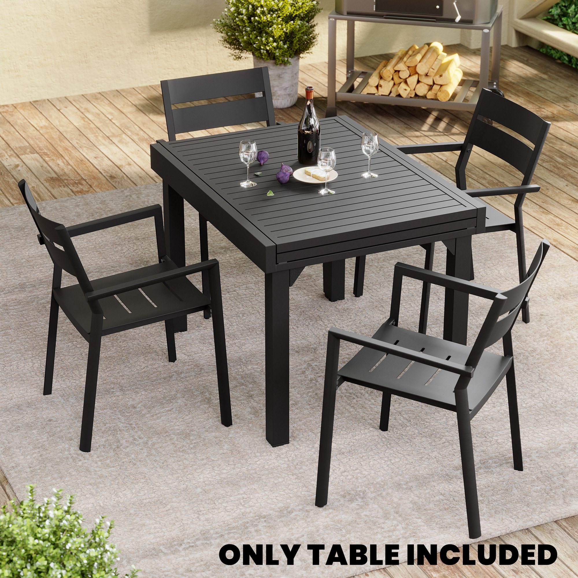 Crestlive Products CL-TB029GRY Patio-Tables - View #2