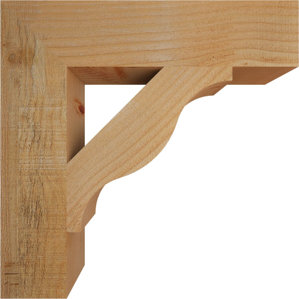 Ekena Millwork BKT04X18X18FST05RDF Exterior-Brackets-Braces - View #3