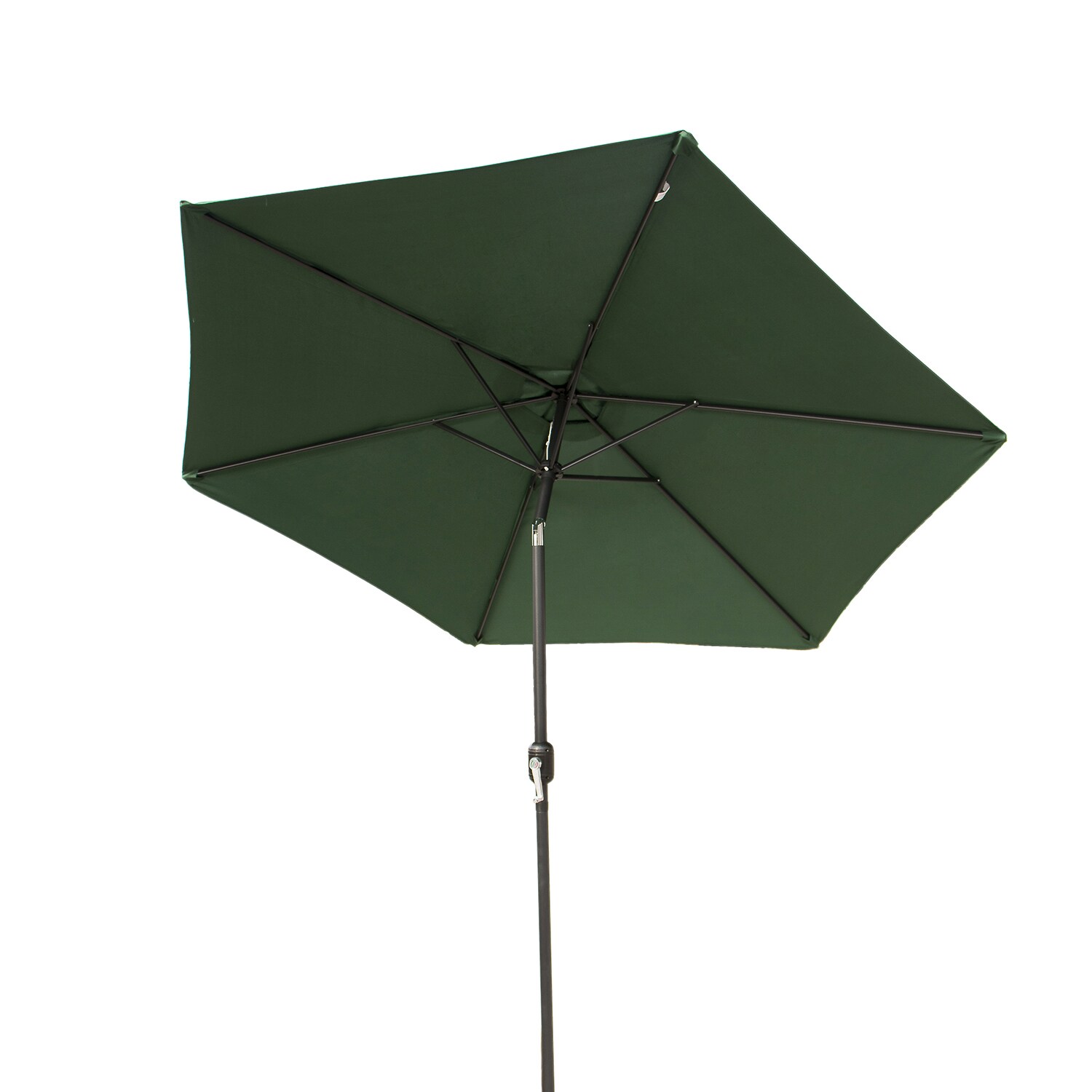 WALSPORT 10 ft Green Hexagon Patio Umbrella with UV Protection and ...