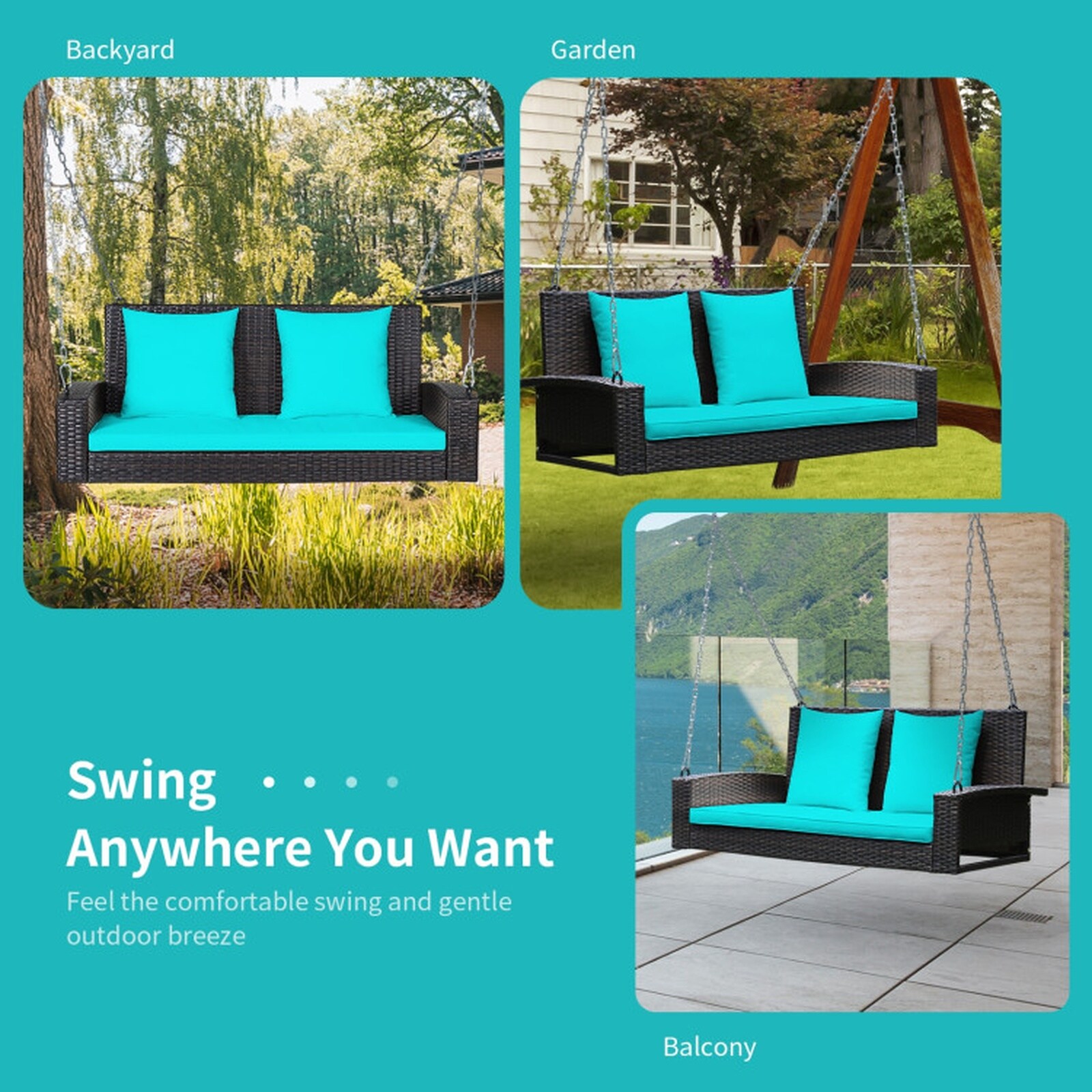 SUGIFT LW102SUGHY0479 Swing-Gliders - View #7