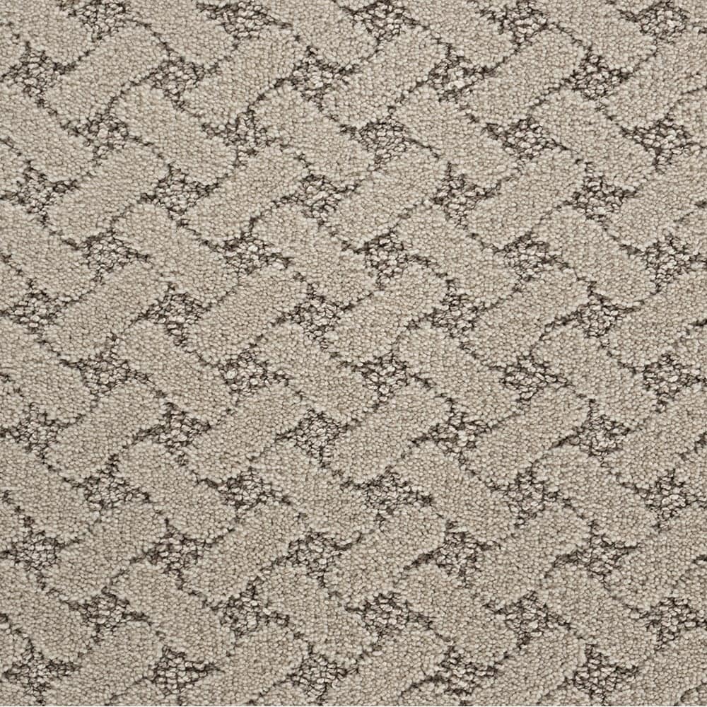 STAINMASTER STP63-L002-0808 (Sample) Mellow Step Amarillo Brown 38-oz sq yard Polyester Pattern Indoor Carpet