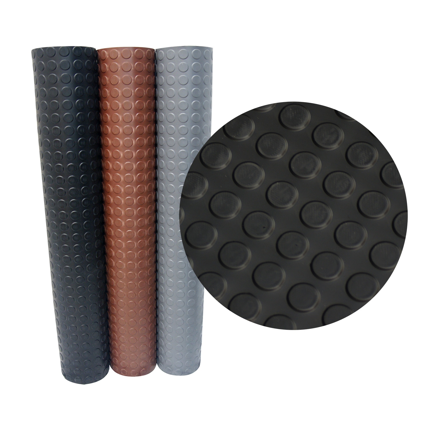 Goodyear 2-Pack Durable Black Rubber Traction Mats, for Vehicles