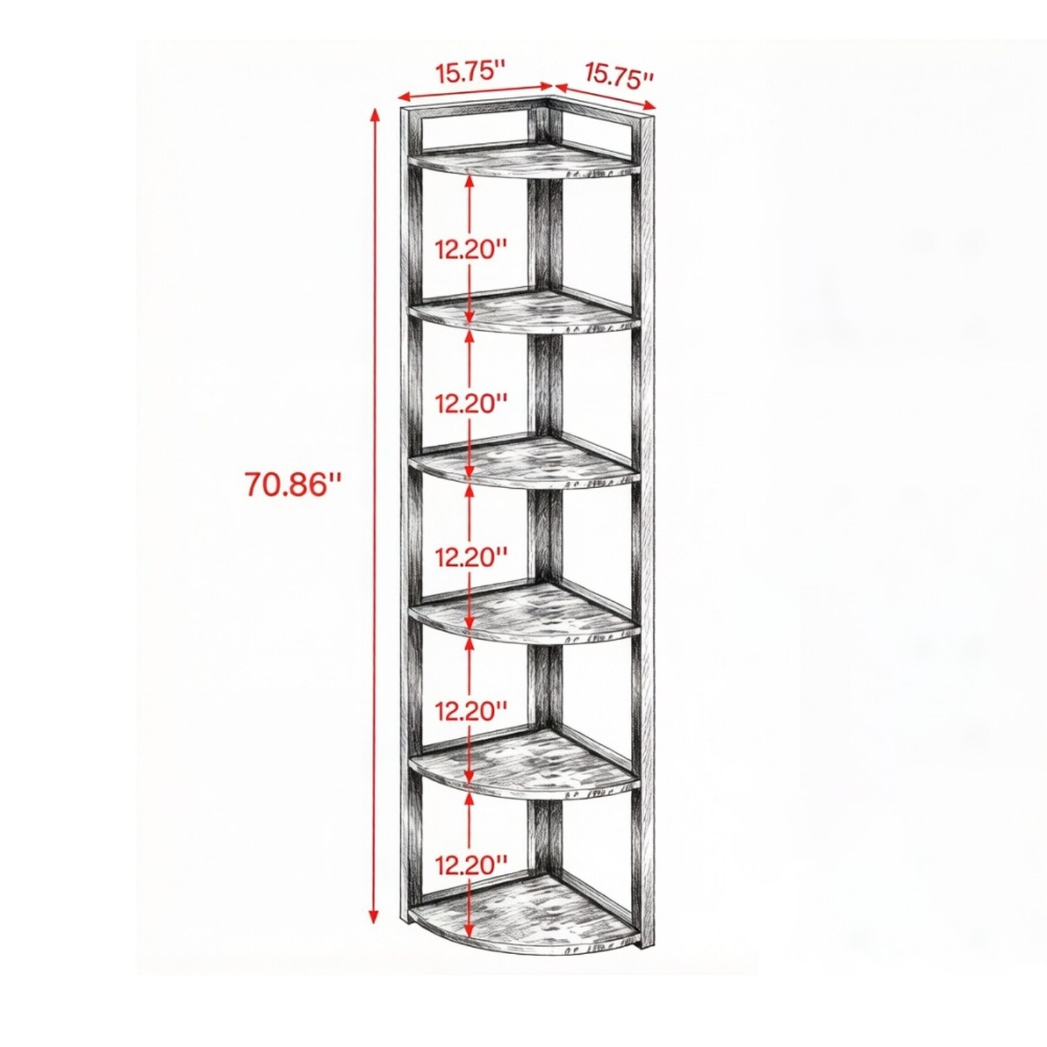 BBabe M0RN0SVCU6NF bookcases - View #4