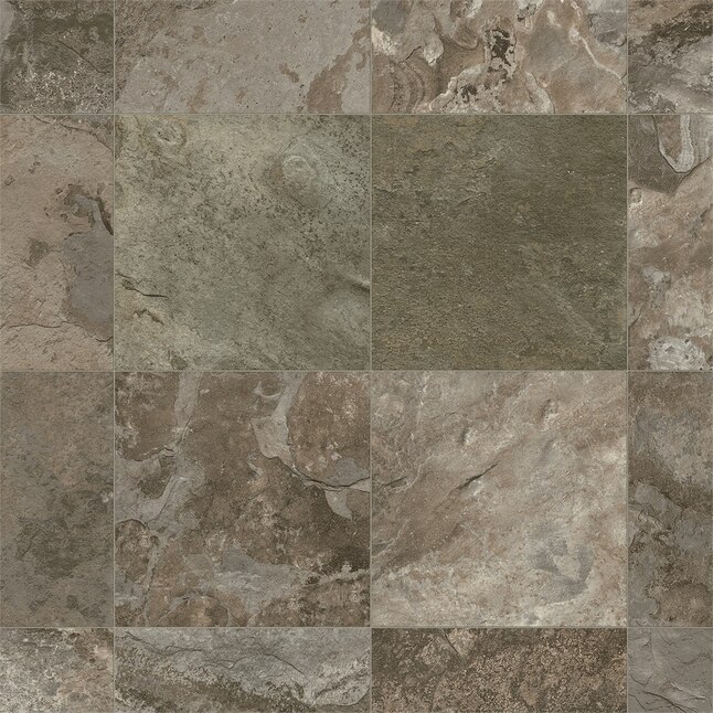 Armstrong Flooring Pickwick Landing II 12-ft W Cut-to-Length Gray Brown Stone Stone Look Low-Gloss Finish Sheet Vinyl Armstrong Flooring Pickwick Landing II 12-ft W Cut-to-Length Gray Brown Stone Stone Look Low-Gloss Finish Sheet Vinyl