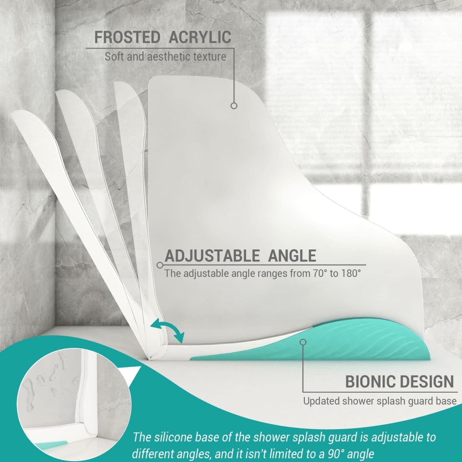 Angel Sar L2ZQYA709BSA04 Shower-Accessories - View #4