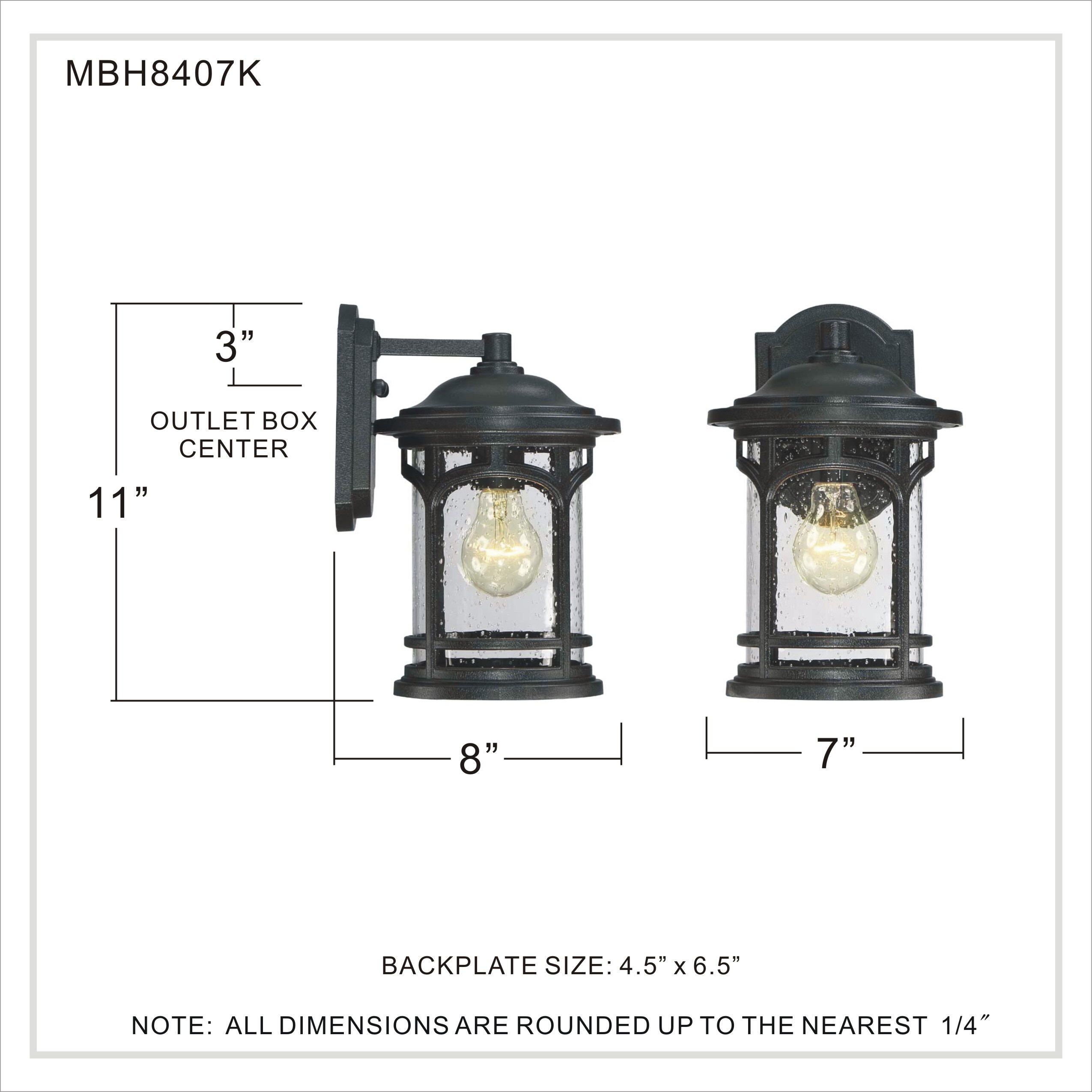 Quoizel MBH8407K Outdoor-Wall-Lighting - View #5