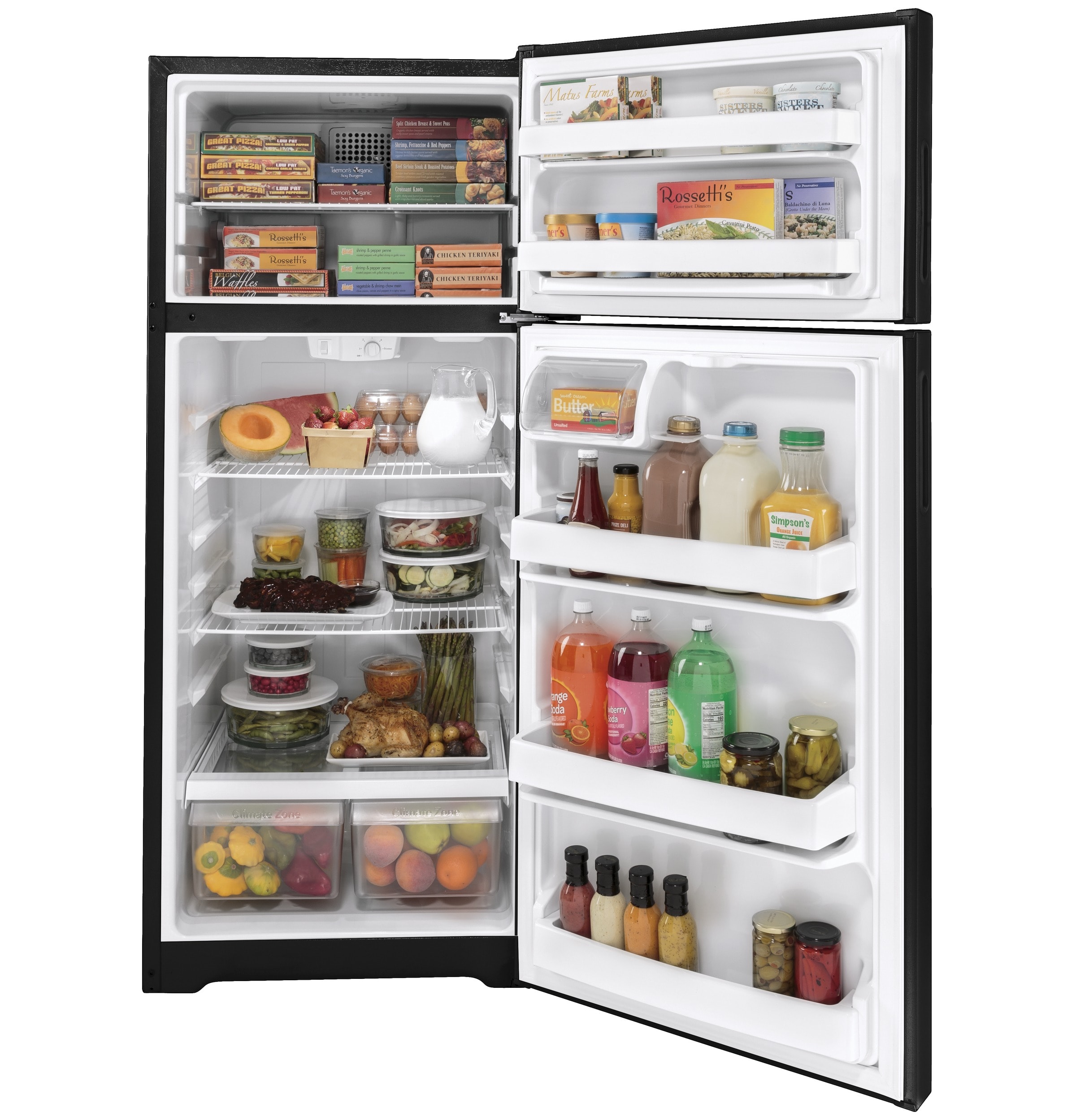 Hotpoint HPS18BTNRBB Top-Freezer-Refrigerators - View #2