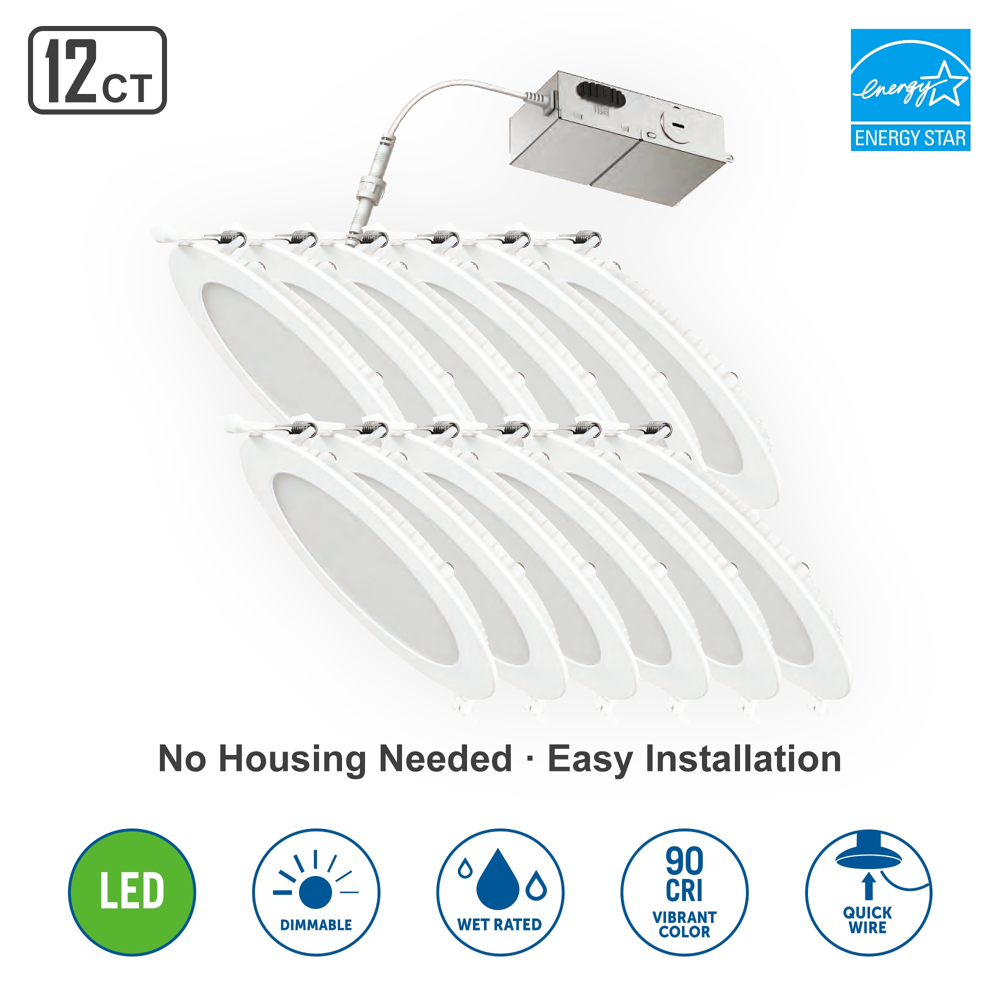 Utilitech MQTL1213-L85K9027T Led-Retrofit-Downlight - View #10