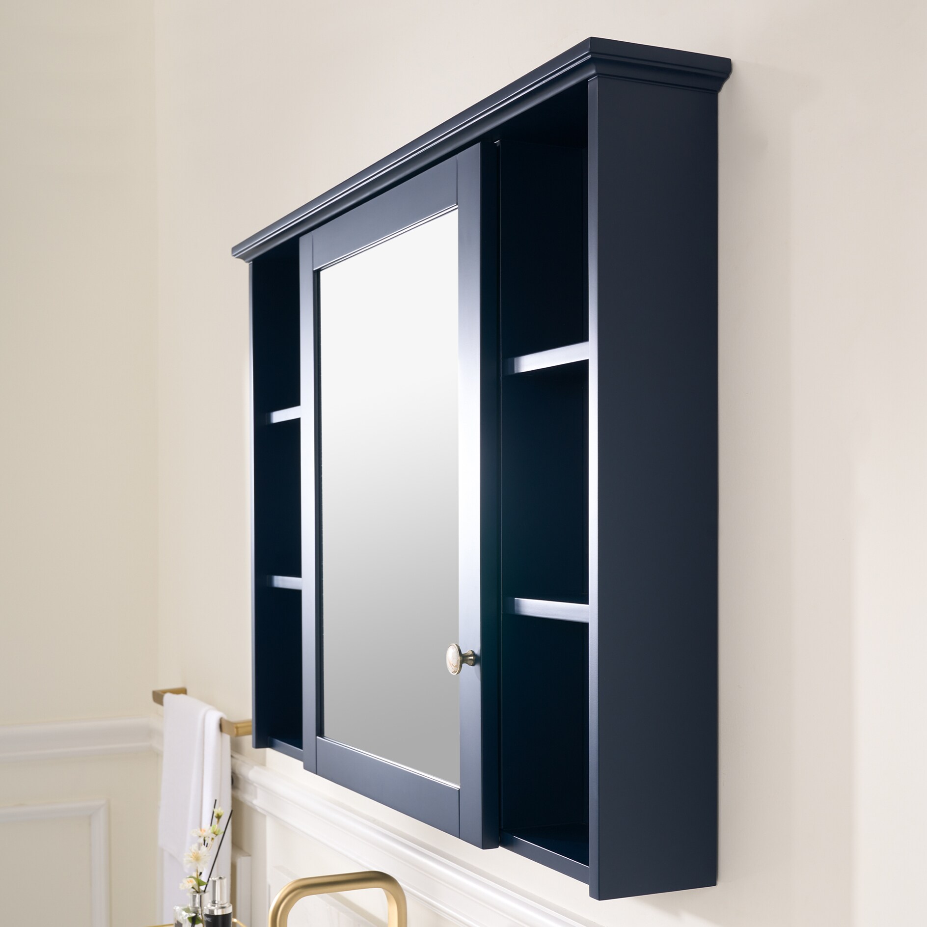 LIVIZA UCJ-WMC42YS1NB Bathroom-Medicine-Cabinets - View #4