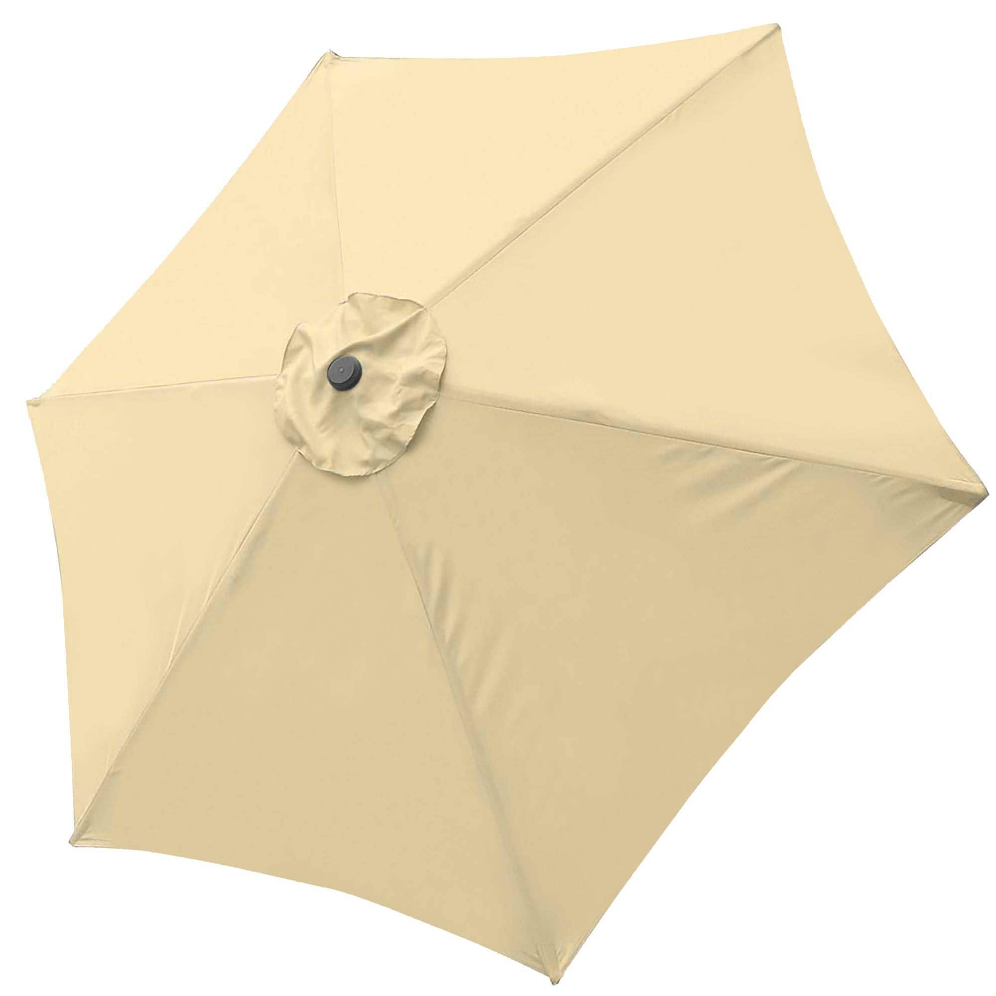 Yescom 07UMC002-9FT6R-01-LO 9 Ft Patio Umbrella Replacement Canopy Market Table Top Outdoor Beach Balcony