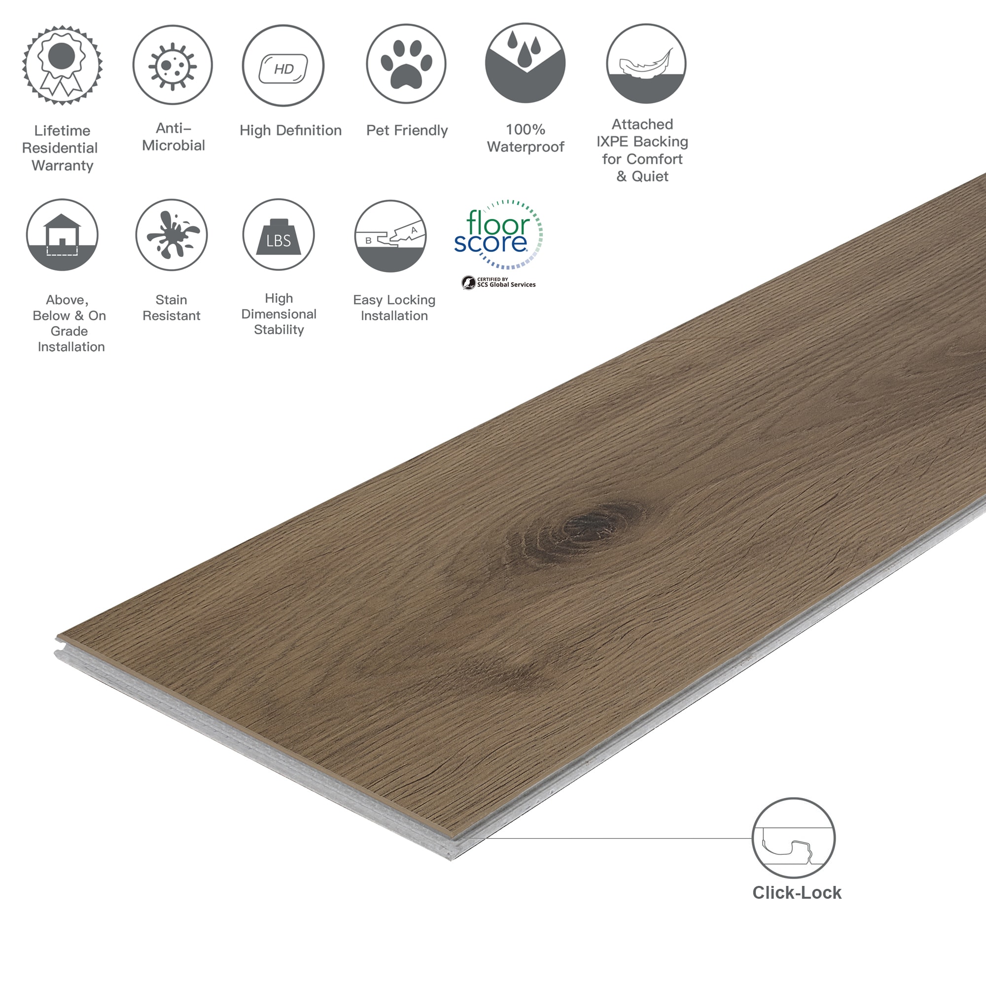 Element Flooring HZSPC3S Luxury-Vinyl-Plank-Samples - View #4