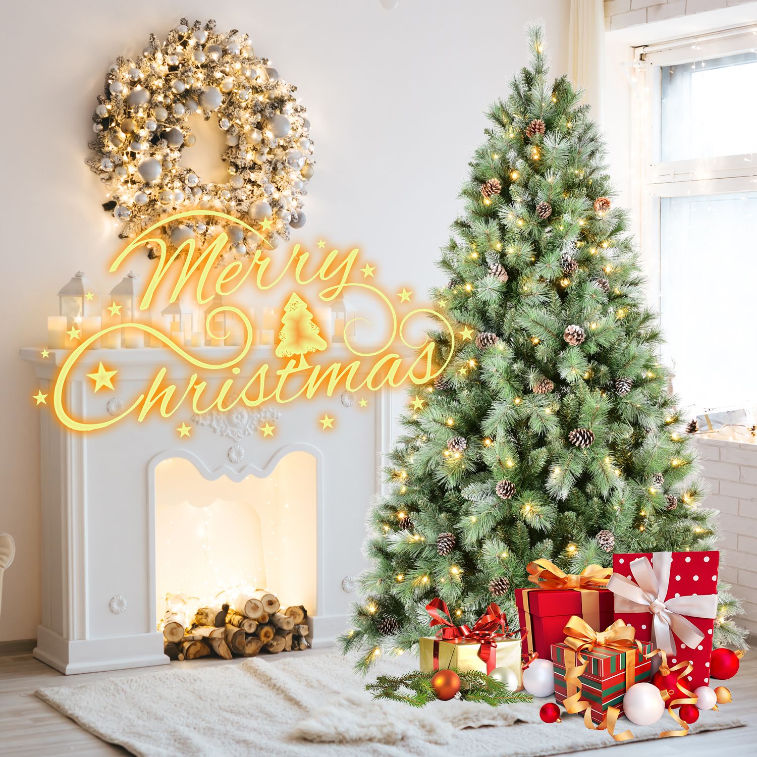 OBERSTER D0102X3JKJA Table-Christmas-Decorations - View #6