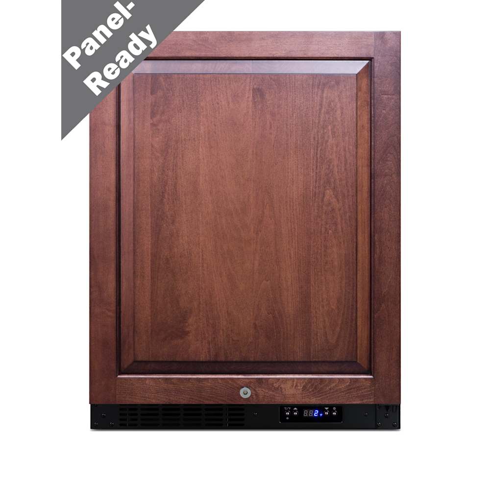  ALFZ51IF 24 Inch Wide 4 Cu. ft BuiltIn Upright Compact Freezer with Brake Shelving System and Interior Light