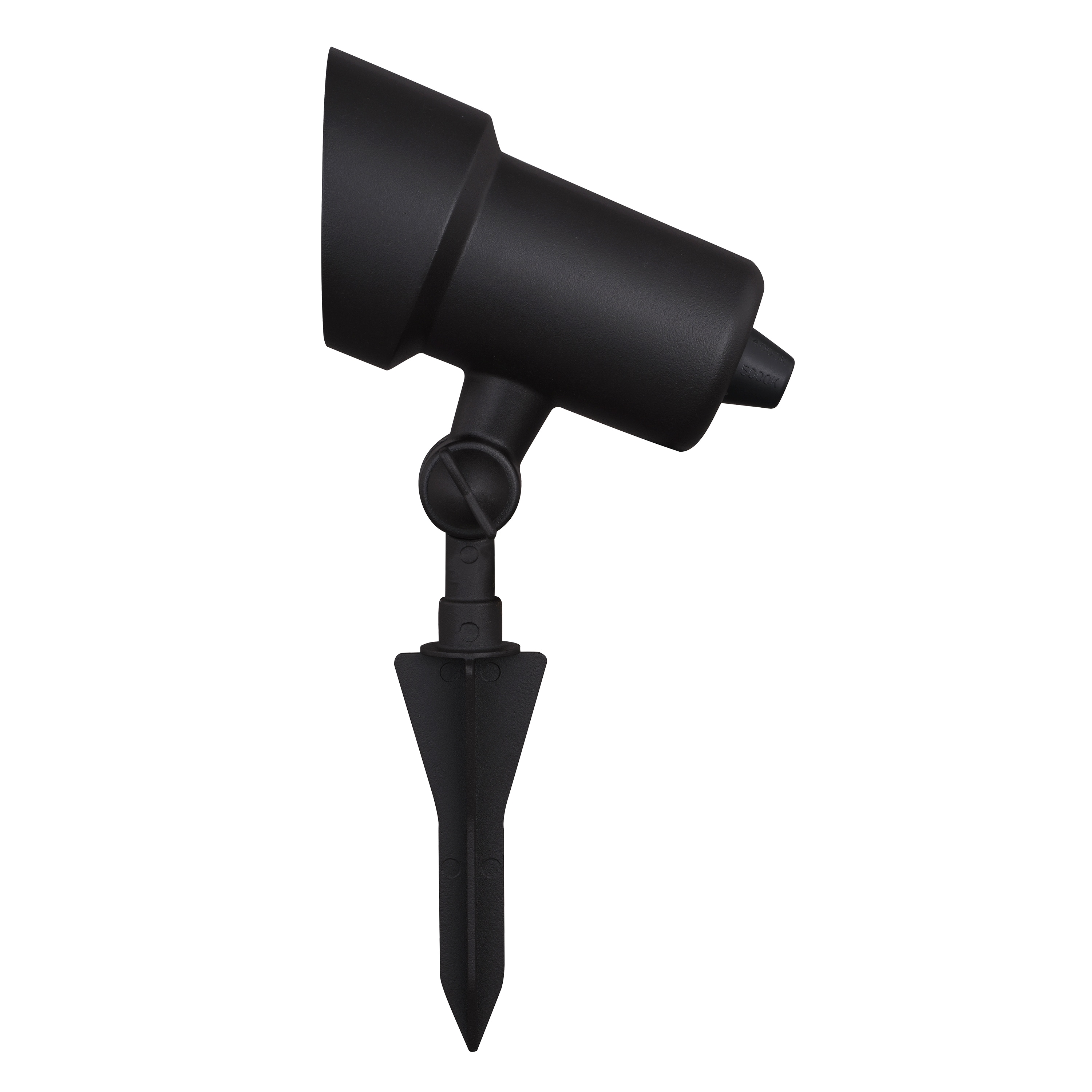 Black Aluminum Low-Voltage LED Outdoor Flood Light