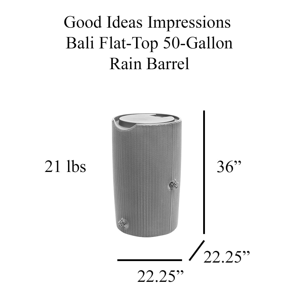 Good Ideas IMP-B50NP-DBR Rain-Barrels - View #9