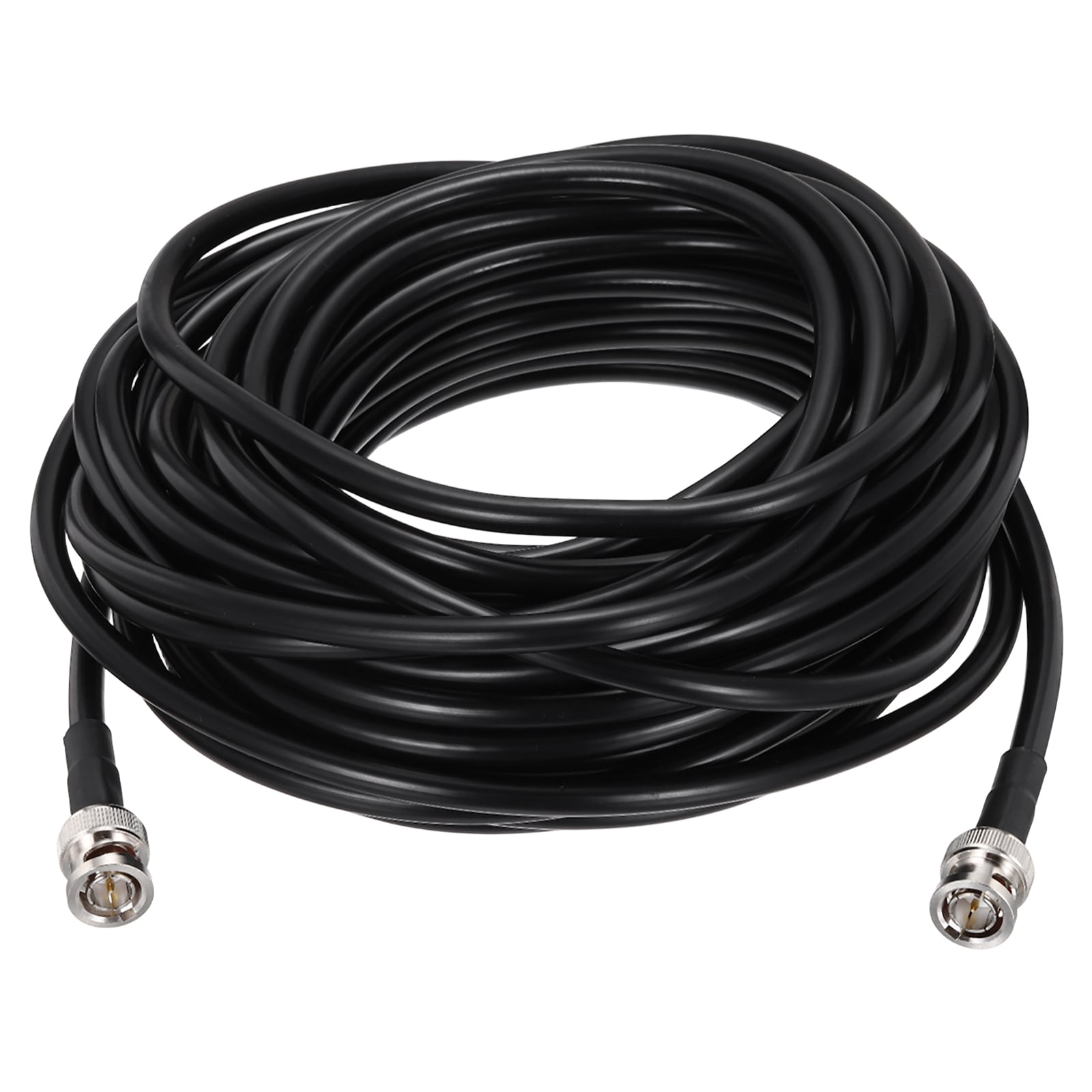 Unique Bargains 40FT 6G-SDI Cable BNC Male to Male Cable 75 Ohm RG59 Coaxial Video Connect Jumper Video Camera Wire for Camera Surveillance Supports HD-SDI/3G/6G-SDI/4K/8K Black