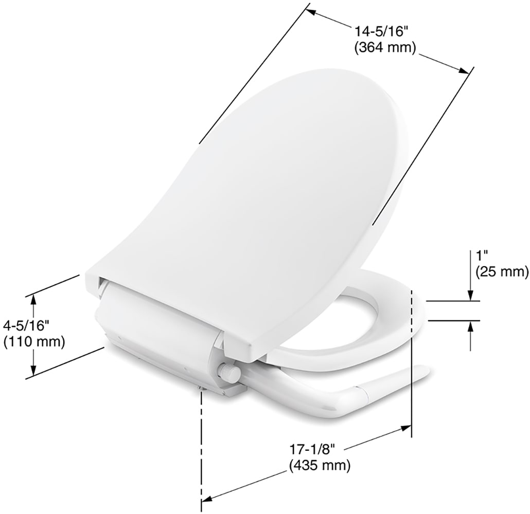 KOHLER 76923-0 Bidet-Toilet-Seats - View #2