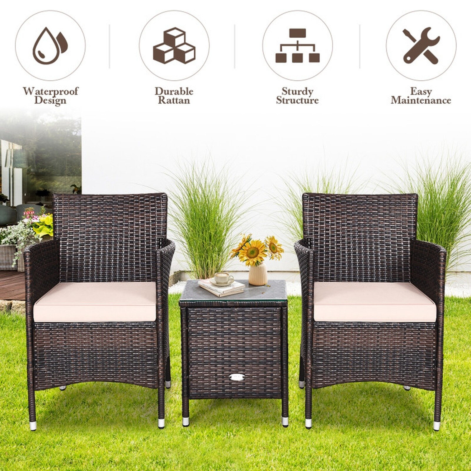 SUGIFT LW102SUGHY0162 Patio-Conversation-Sets - View #5