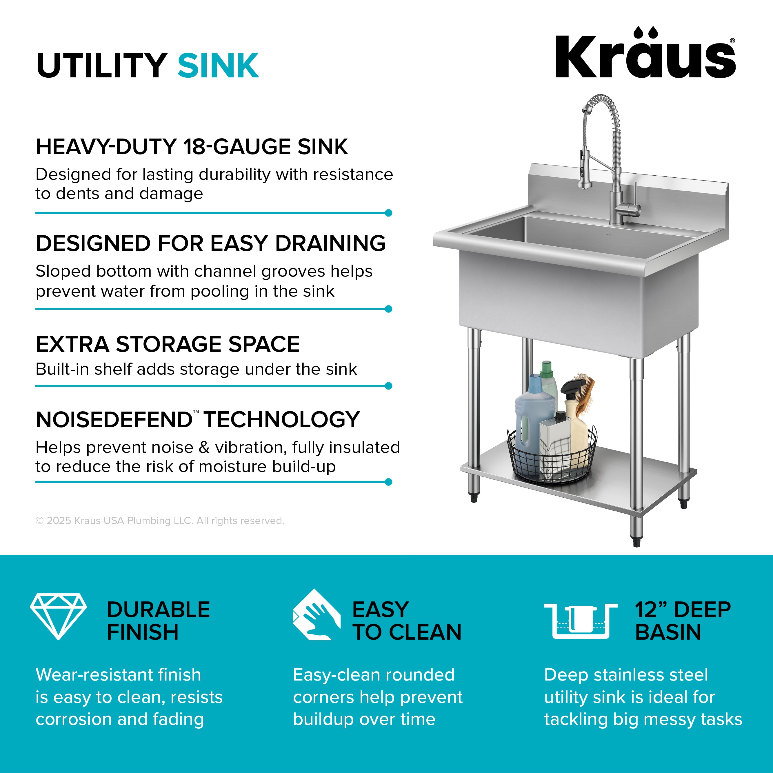Kraus KHS230-32 Laundry-Tubs-Utility-Sinks - View #20