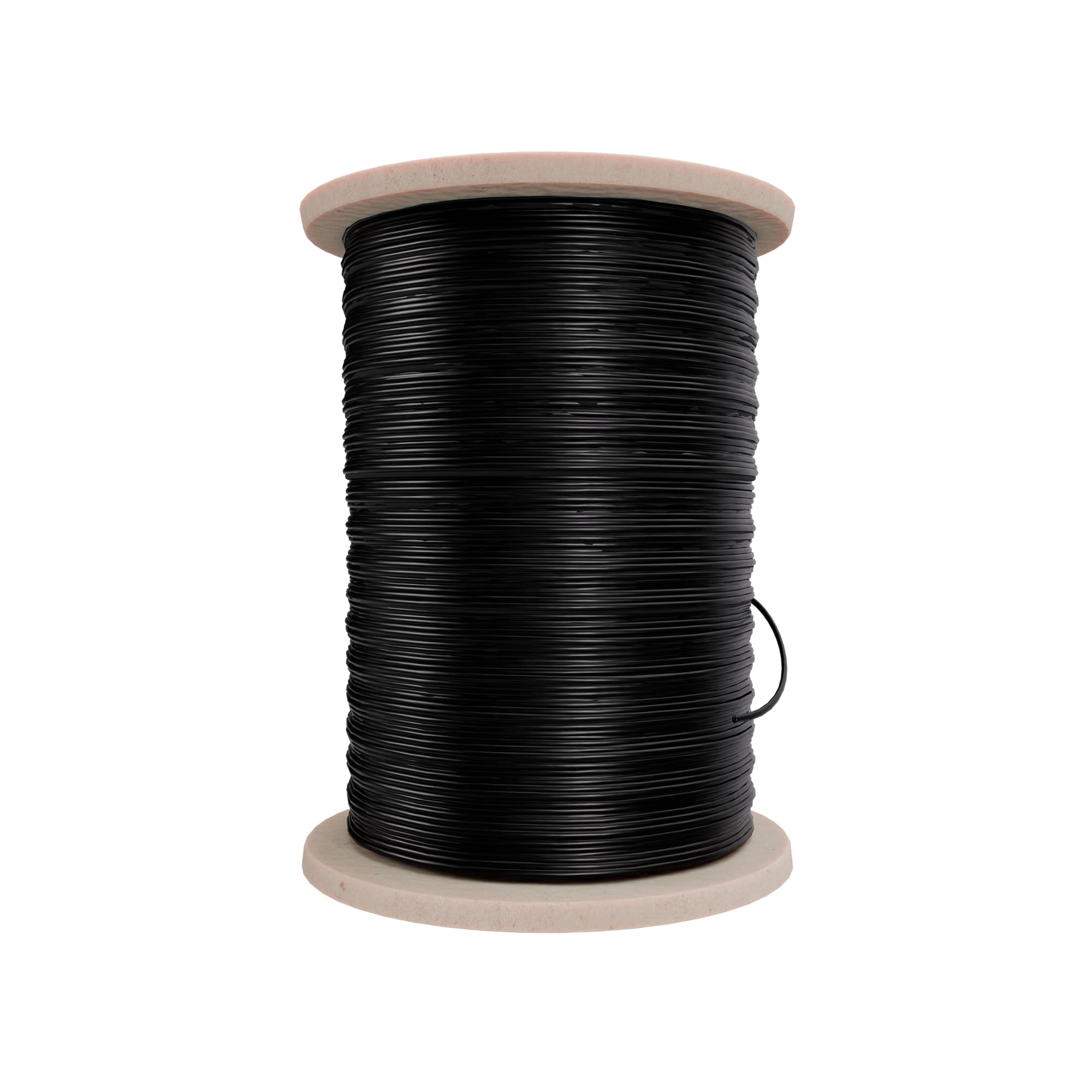 Brixwell  66-28  190 Solid Spline Foam Black 2250 ft Spool Round Cross Section Profile Continuous Flexible Form Coiled Packaging Layout