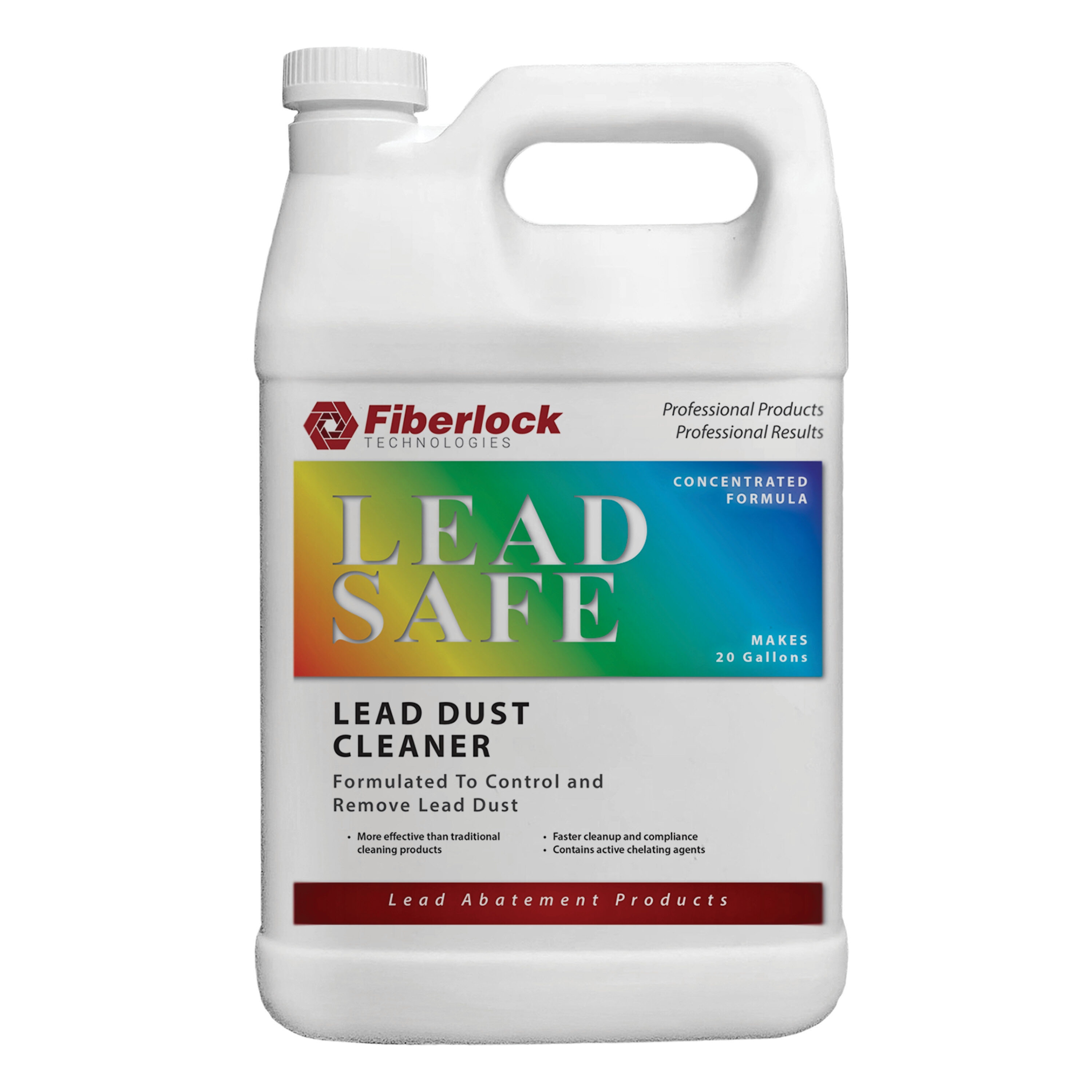 Fiberlock LEAD SAFE Lead Dust Cleaner 1 Gallon - Effective &  Environmentally Friendly Solution for Lead Dust Removal in the Paint  Cleanup department at