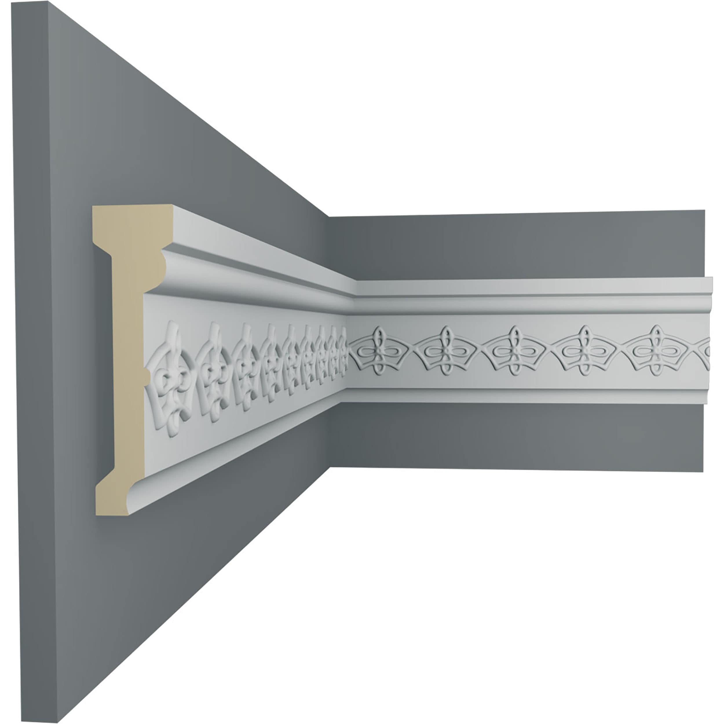 Ekena Millwork CHA03X01AT-CASE-8 Chair-Rail-Moulding - View #5