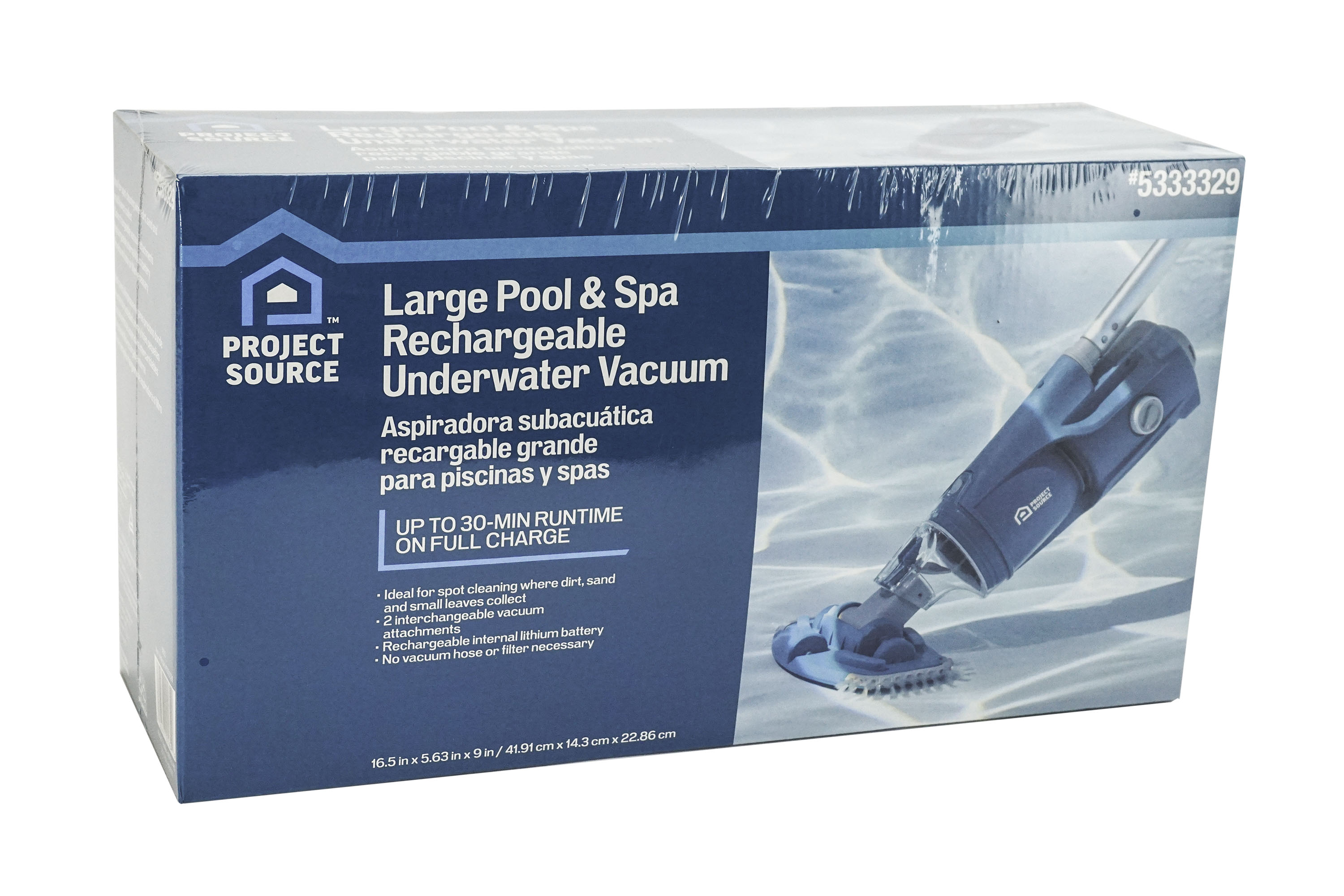 PSOC - Portable Pool Vacuum - Econo Vac - 1HP - 110 Volts