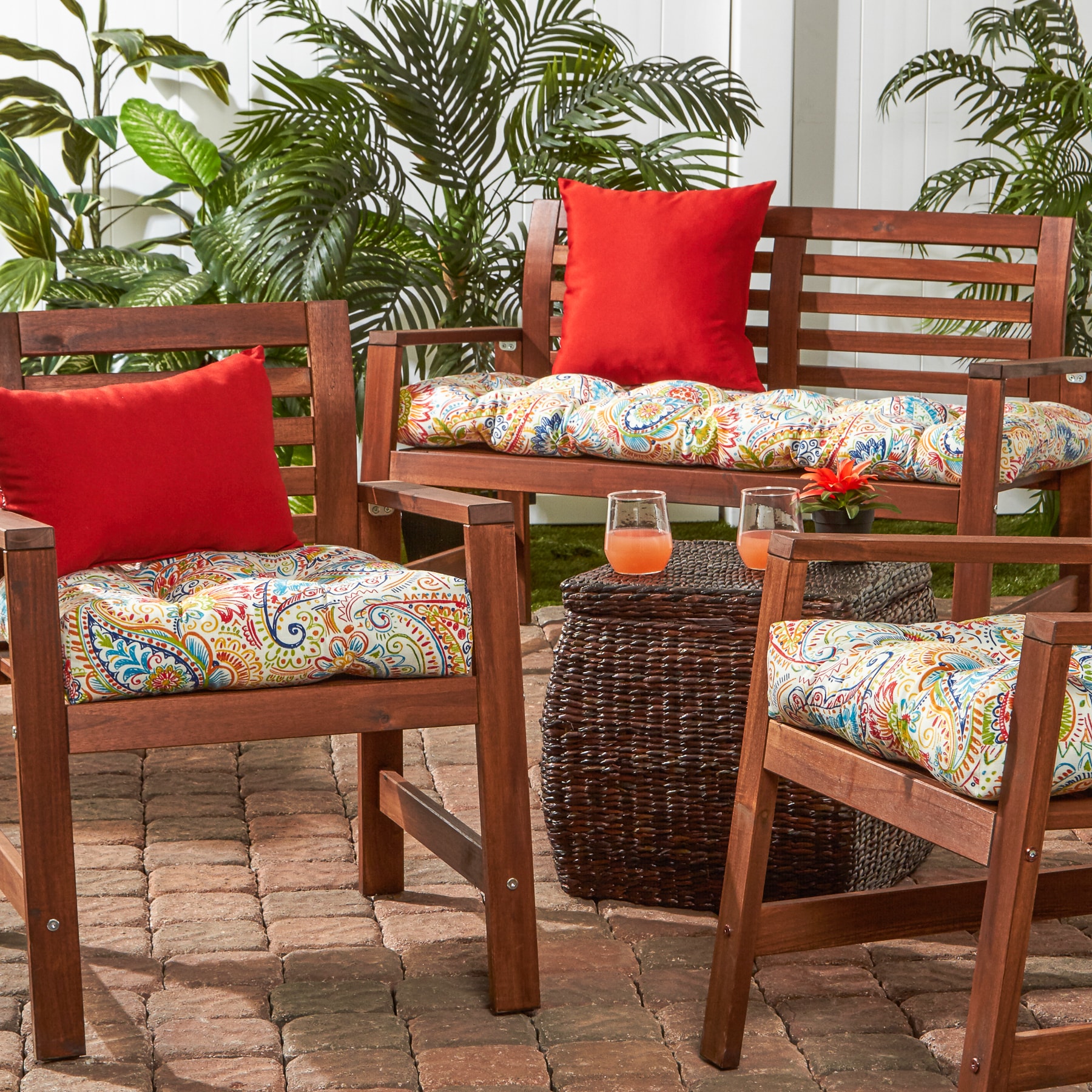 Greendale Home Fashions OC4800-JAMBOREE Patio-Furniture-Cushions - View #6