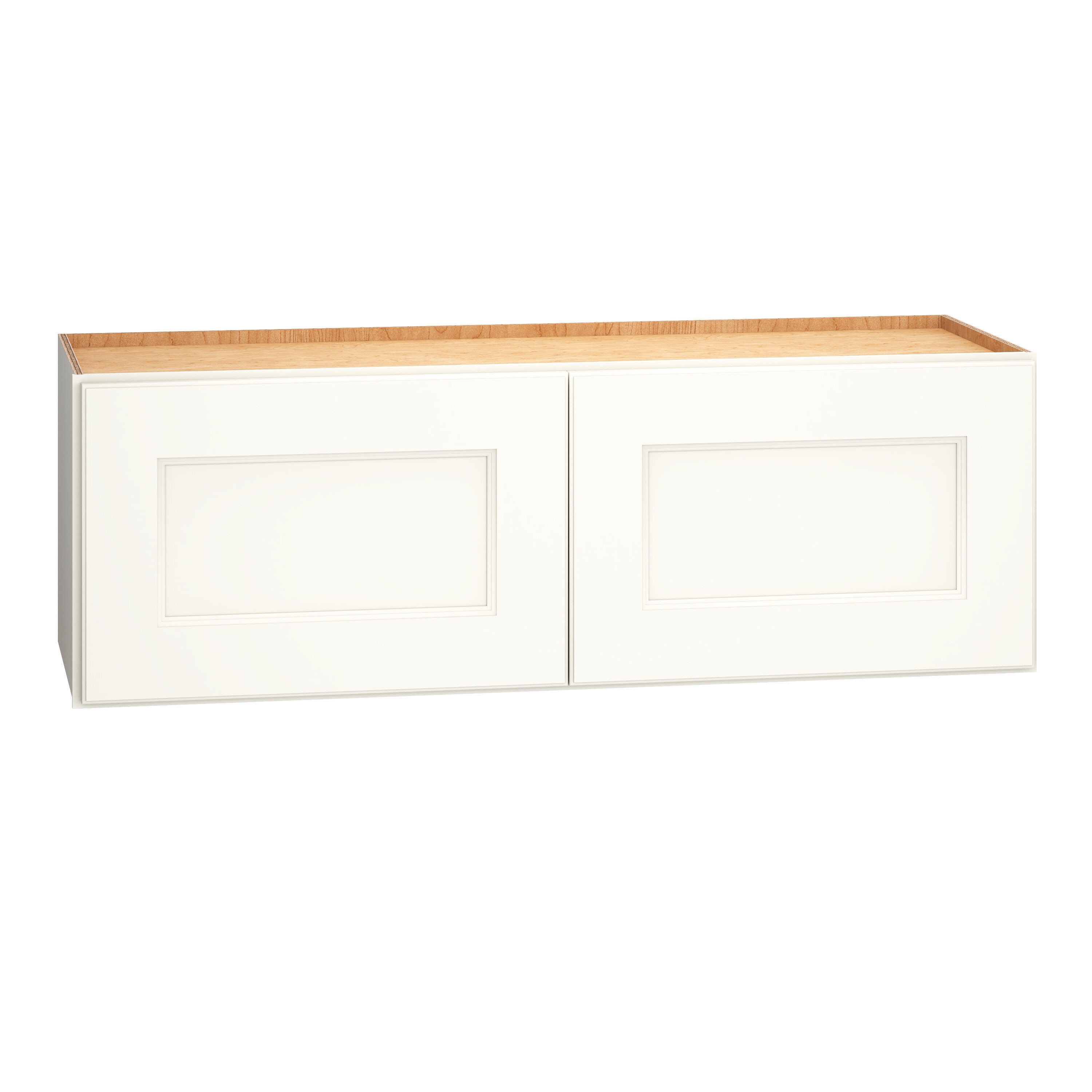 Diamond Express 325 W3612 Macaulay 36-in W x 12-in H x 12-in D White Wall Fully assembled Plywood Cabinet (Recessed Panel Square)