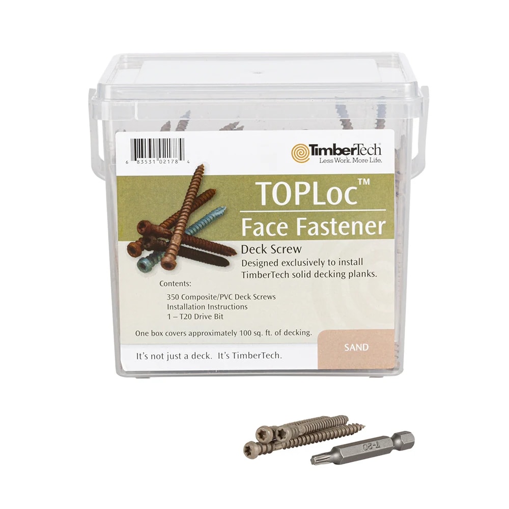 TimberTech TLOC350S #8 x 2-1/2-in Composite Deck Screws ( 350 -Per Box )