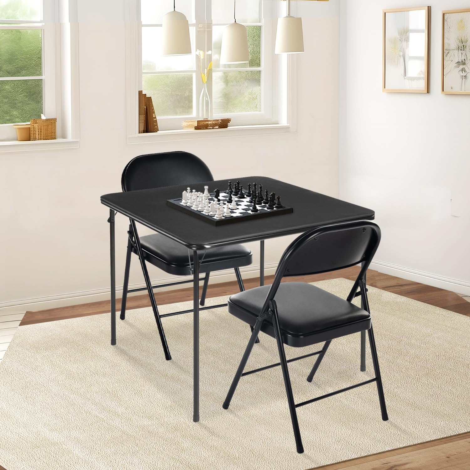 Homy Casa FERN BLACK Folding-Tables - View #5