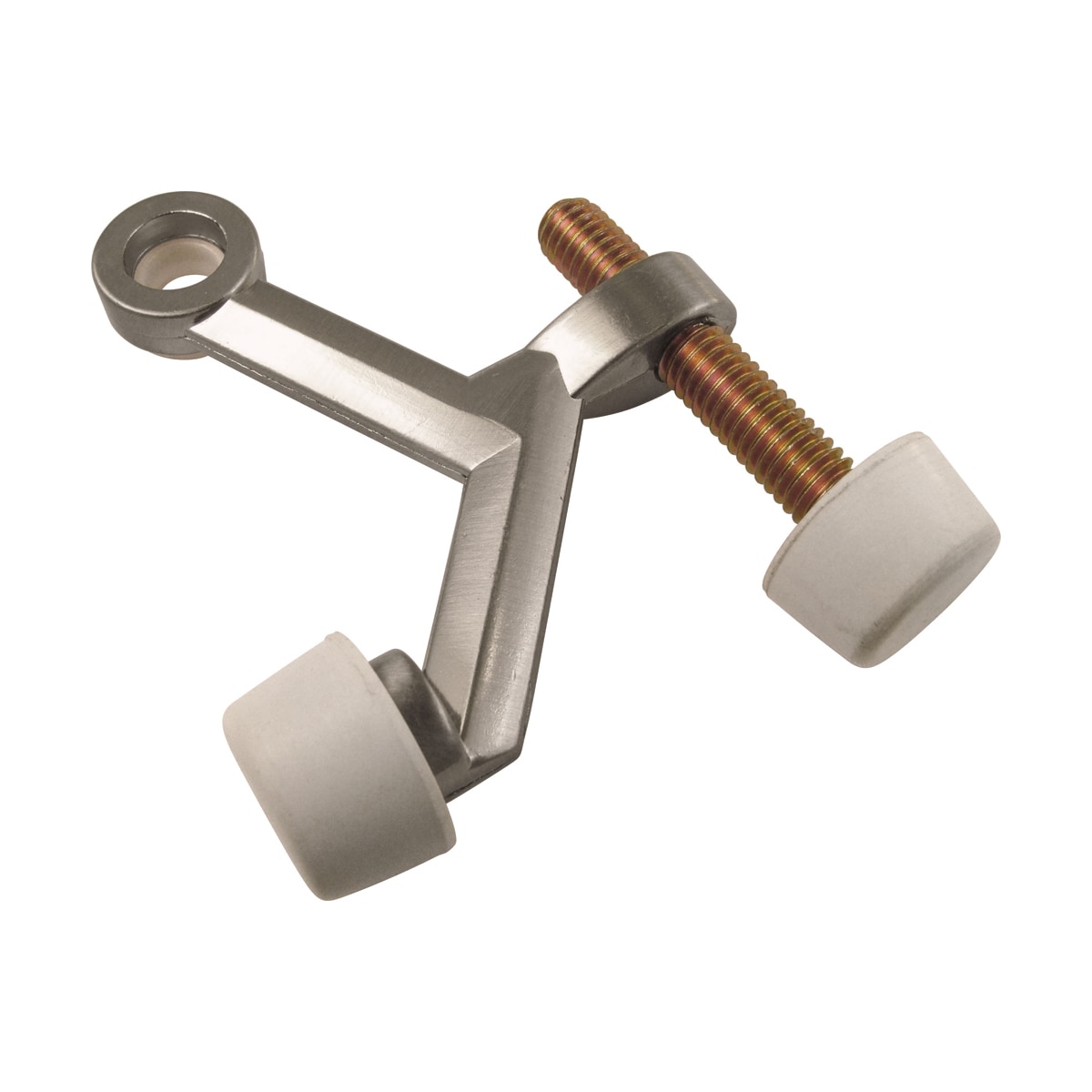 Hickory Hardware PBH3013-SN Door Stops Satin Nickel Cylindrical Transitional Cabinet Knob